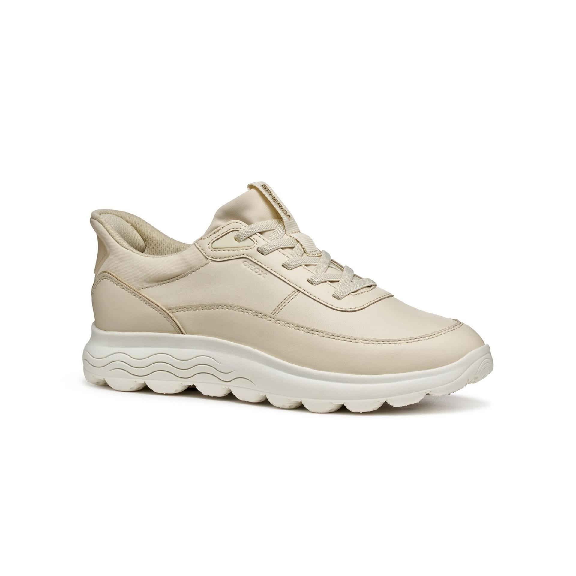 Geox Spherica Plus Sneakers D567MB_00085 in Papyrus
