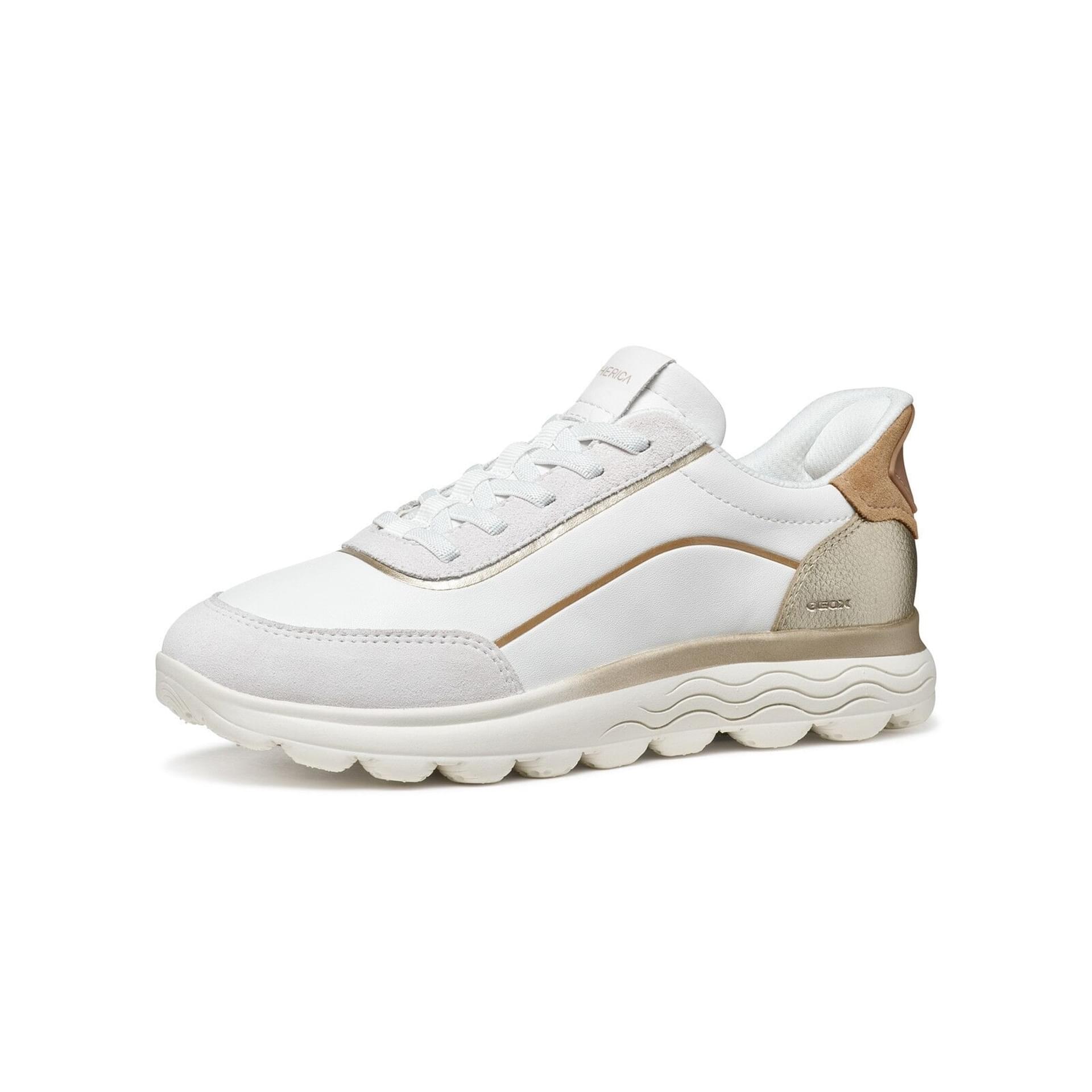 Geox Spherica Plus Sneakers D657MA_09B22 in White/Off White