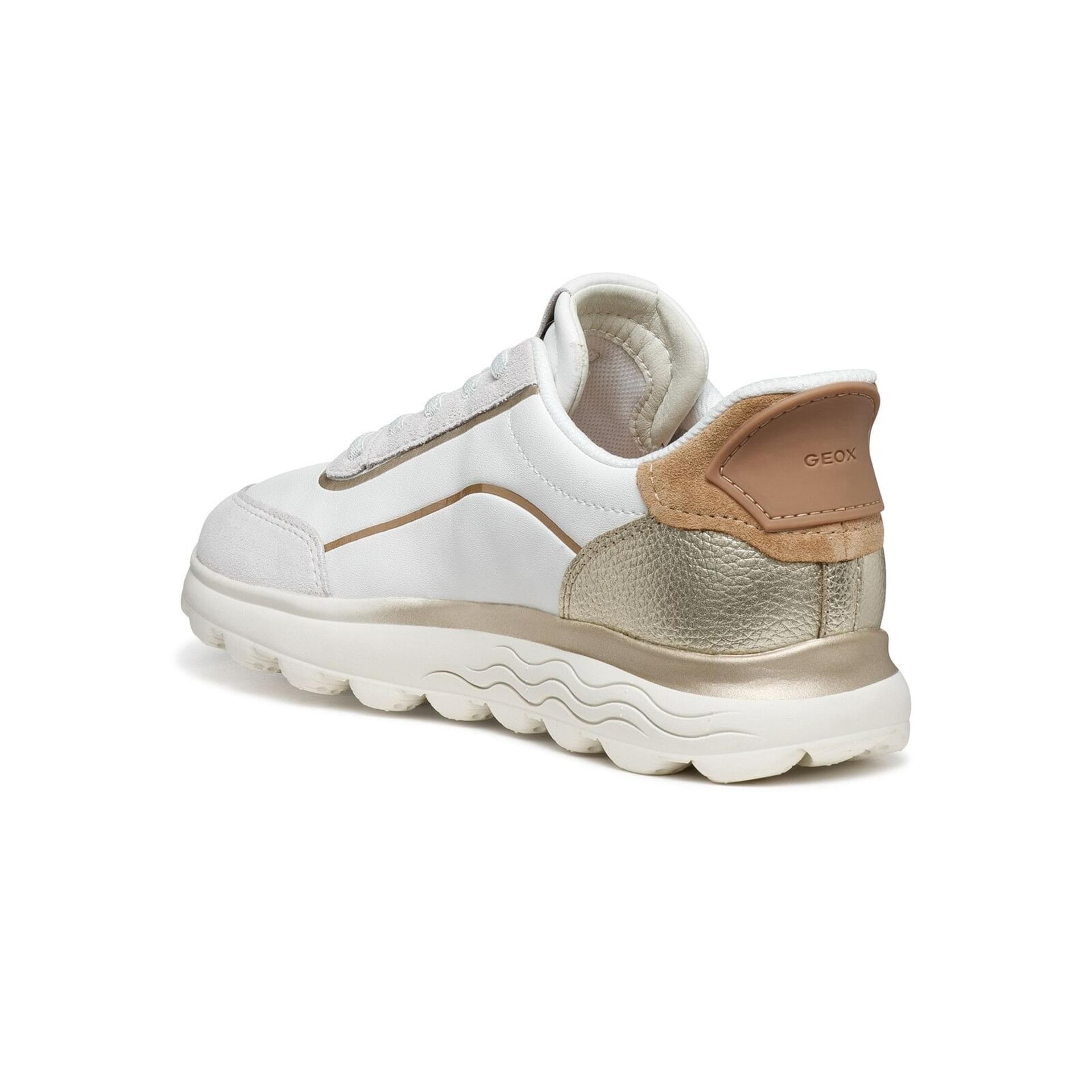 Geox Spherica Plus Sneakers D657MA_09B22 in White/Off White