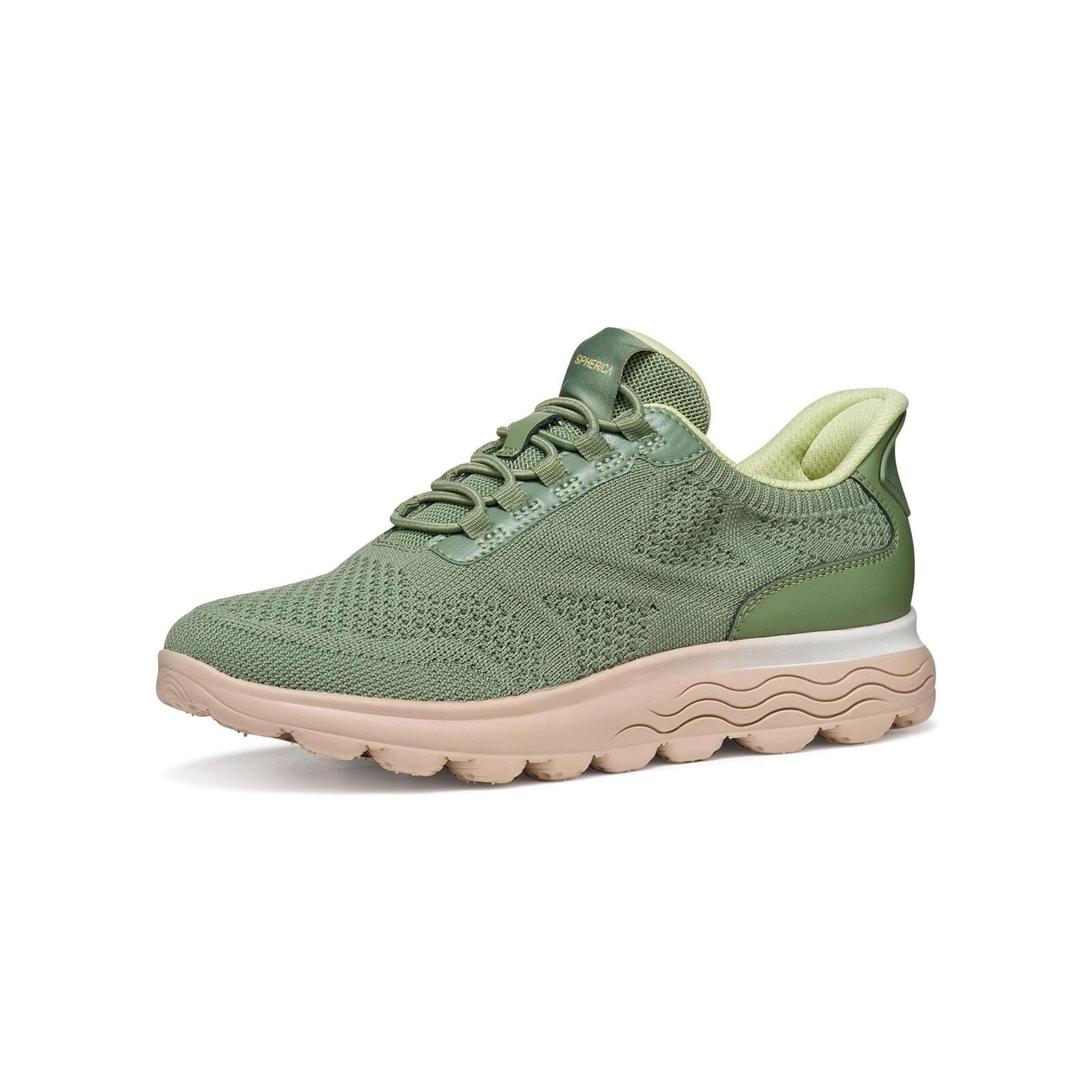 Geox Spherica Plus Sneakers D657MD_06KBC in Olive