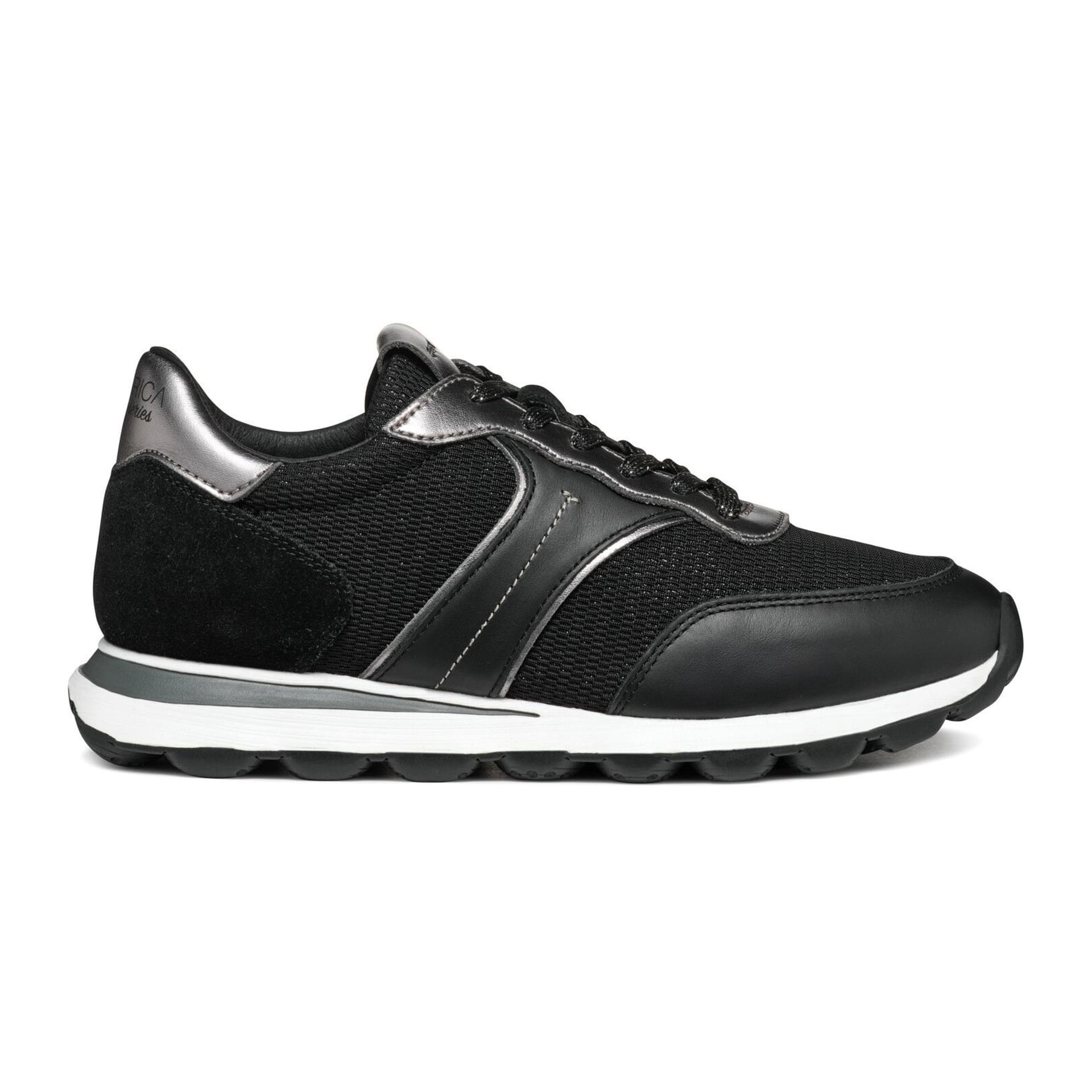 Geox Spherica Vseries Sneakers D45F4A_01485 in Black