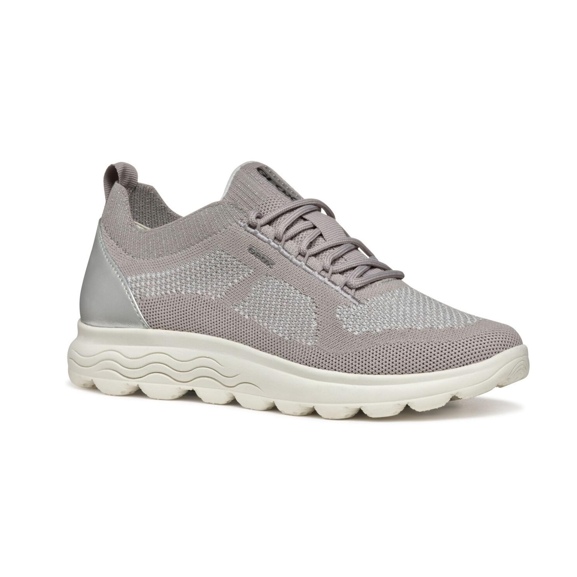 Geox Spherica Sneakers D55NUE_09TBN in Rock/Silver