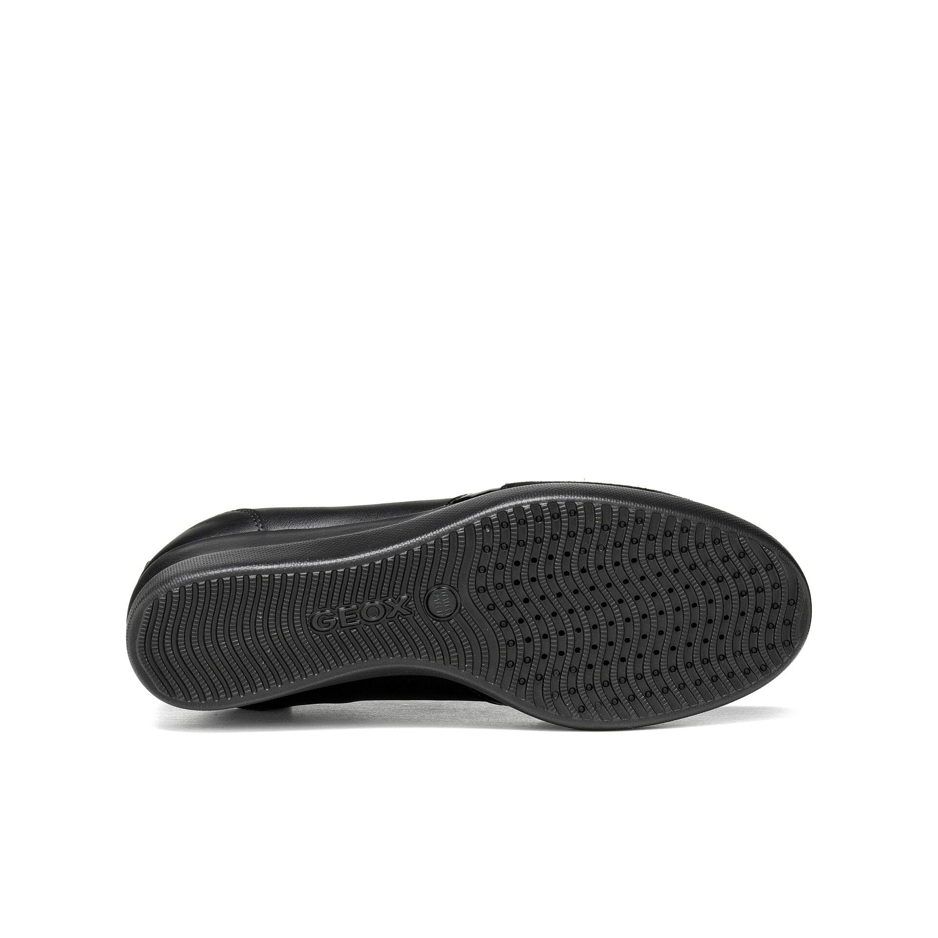 Geox Stardust Plus Baskets in Black, semelle (SKU D680QA_05422--C9999)