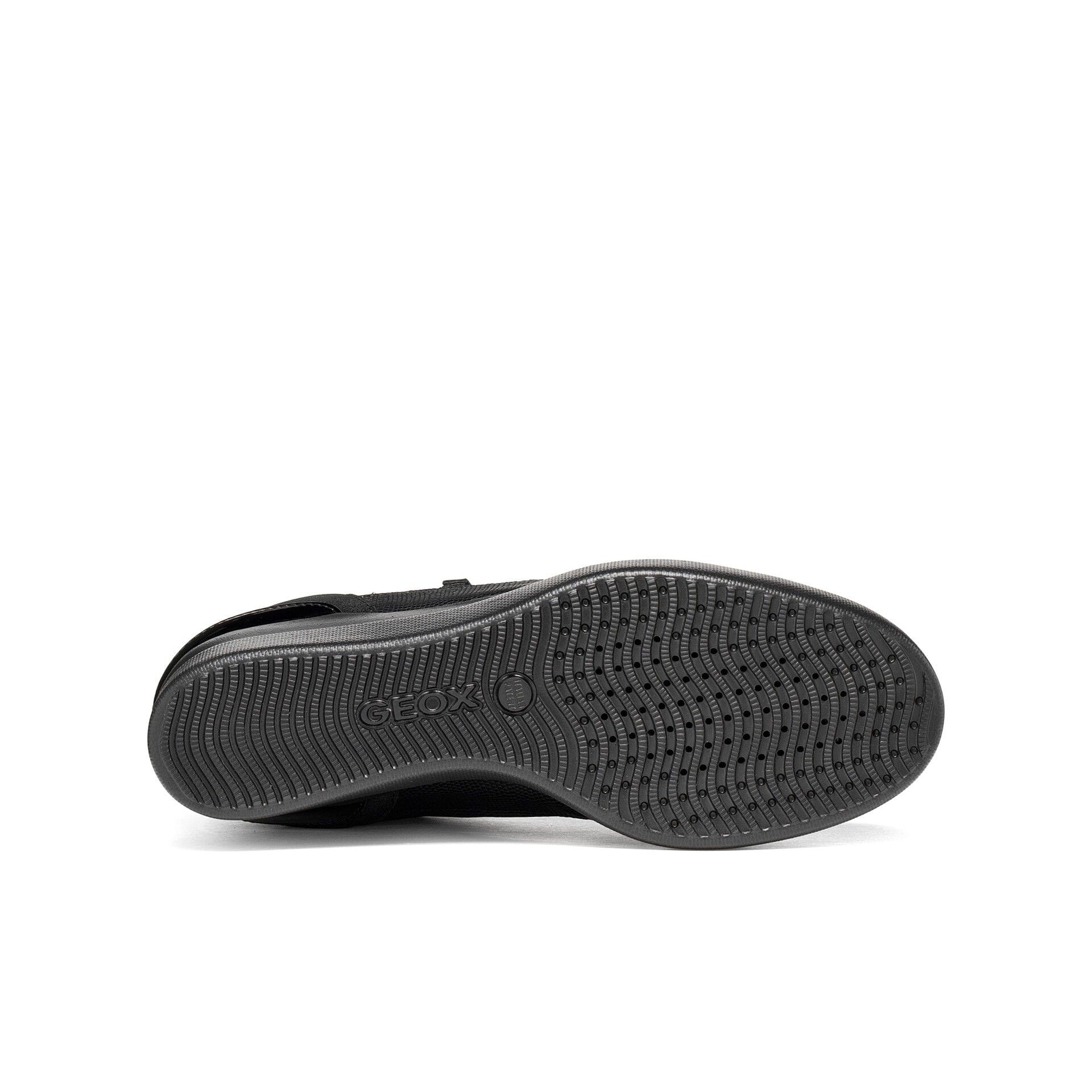 Geox Stardust Sneakers in Black, zool (SKU D6630B_05422--C9999)