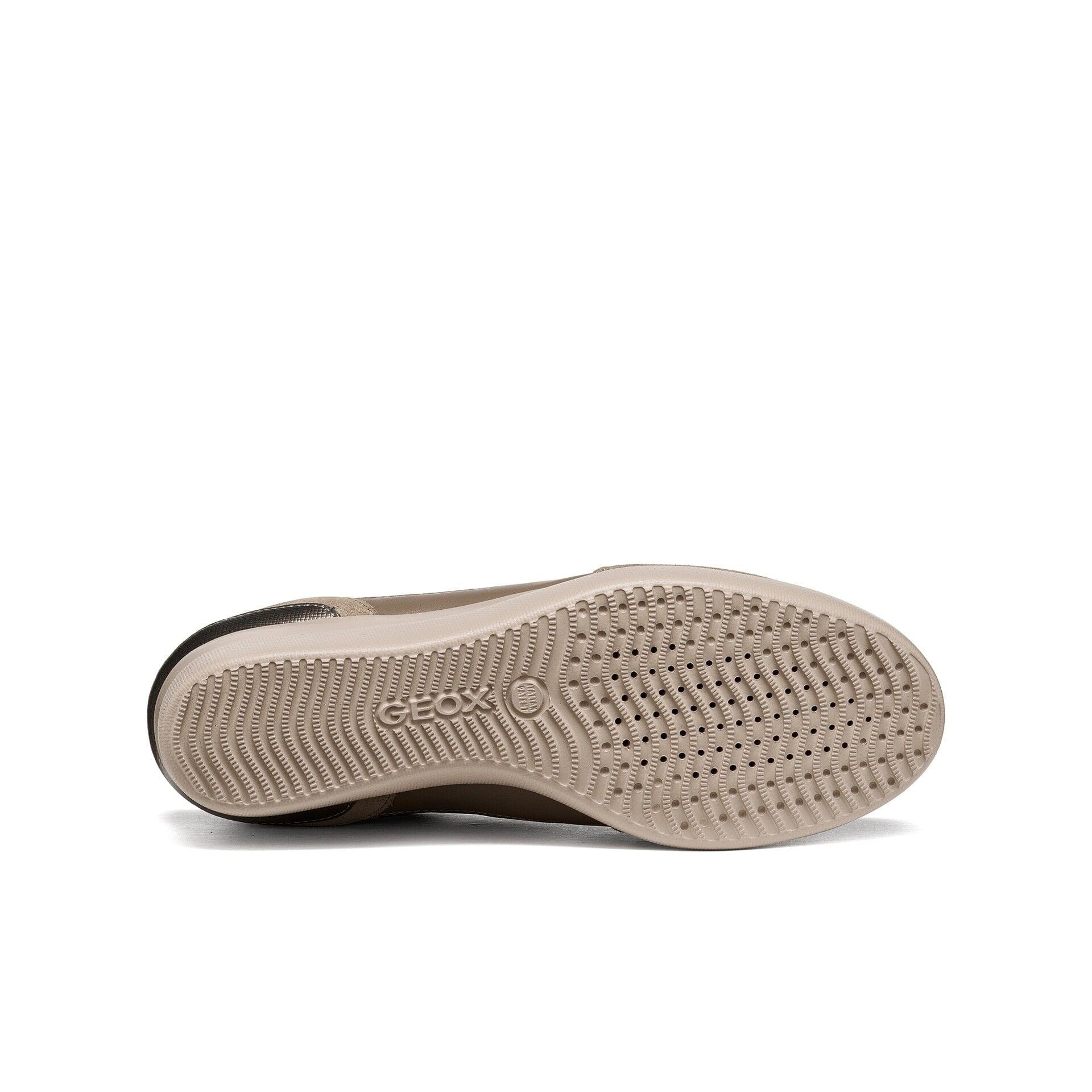 Geox Stardust Sneakers in Sage/Dove Grey, zool (SKU D6630B_0AJ22--C3056)