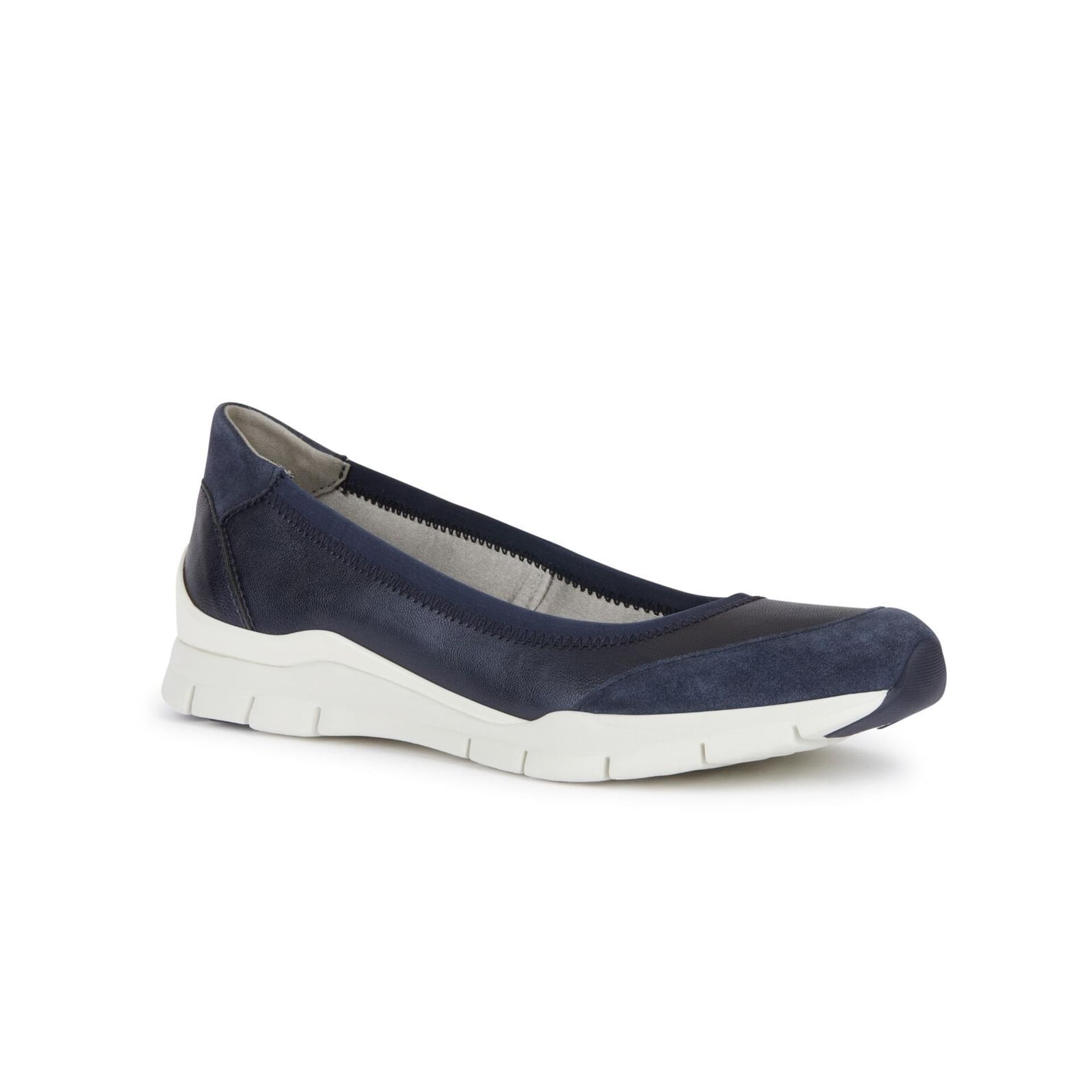 Geox Sukie Ballerina's D45F2A_0AJ22 in Navy/Avio