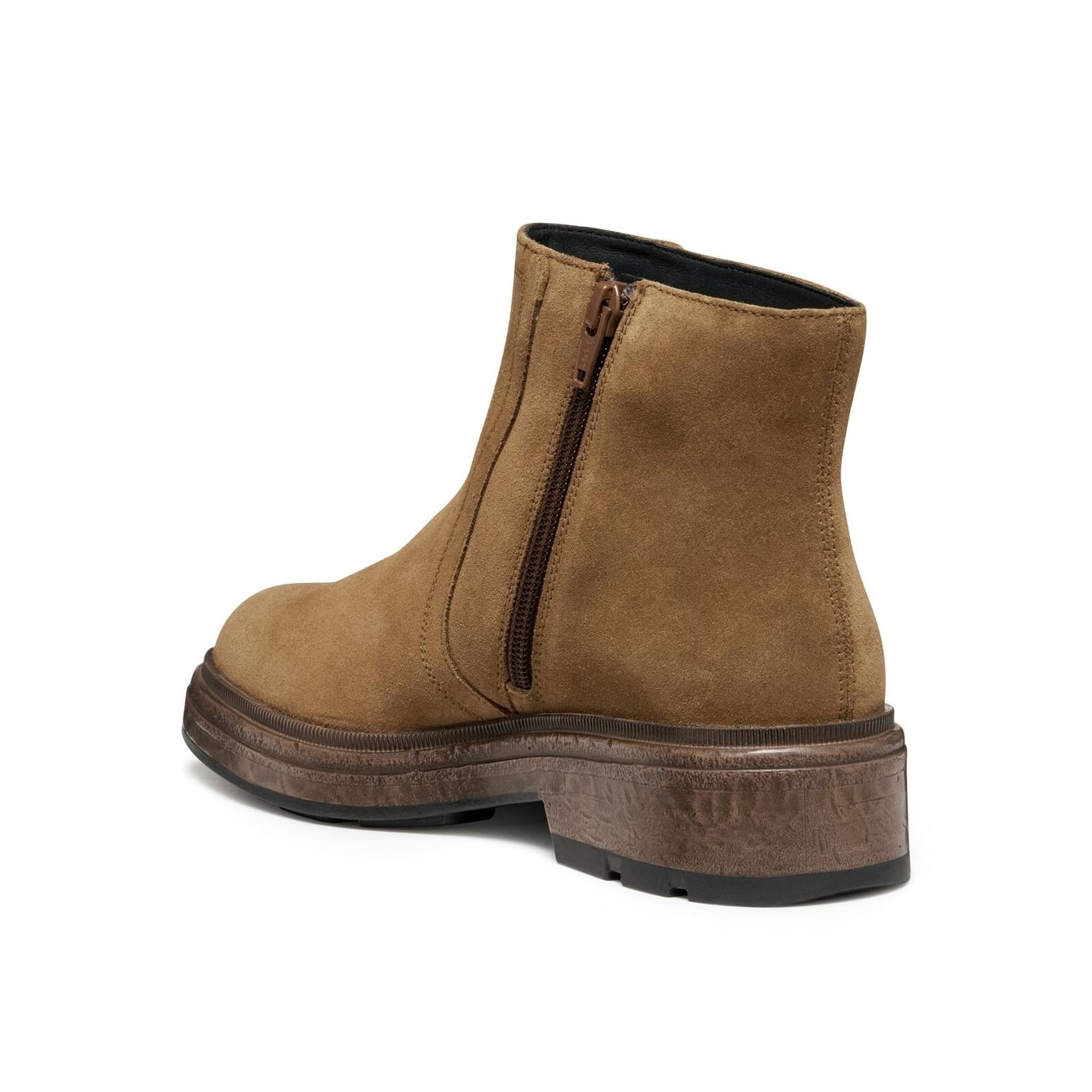 Geox Swelen Ankle Boots D565GC_00022 in Mud