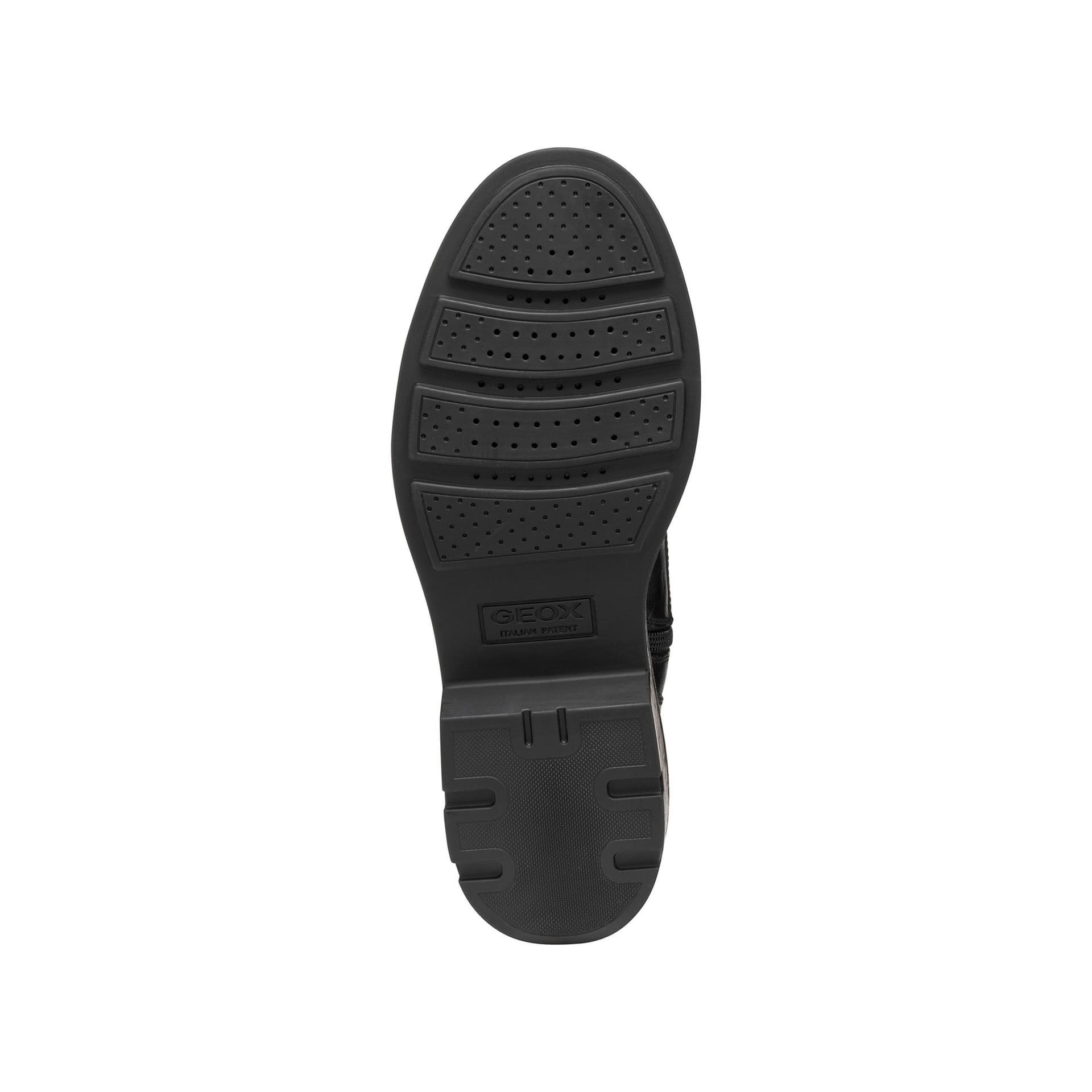 Geox Swelen Enkellaarsjes D565GE_00043 in Black