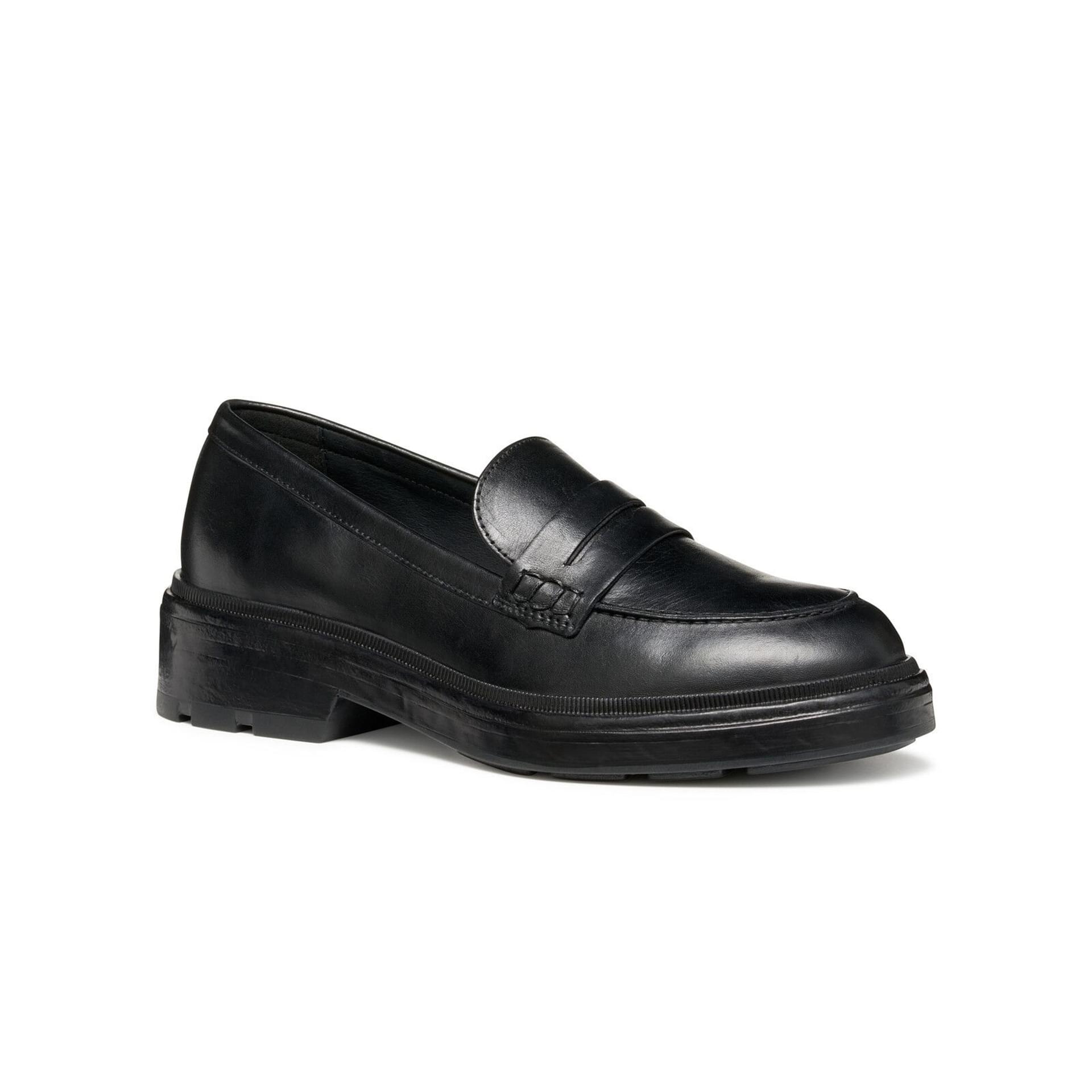 Geox Swelen Moccassins D565GF_00043 in Black