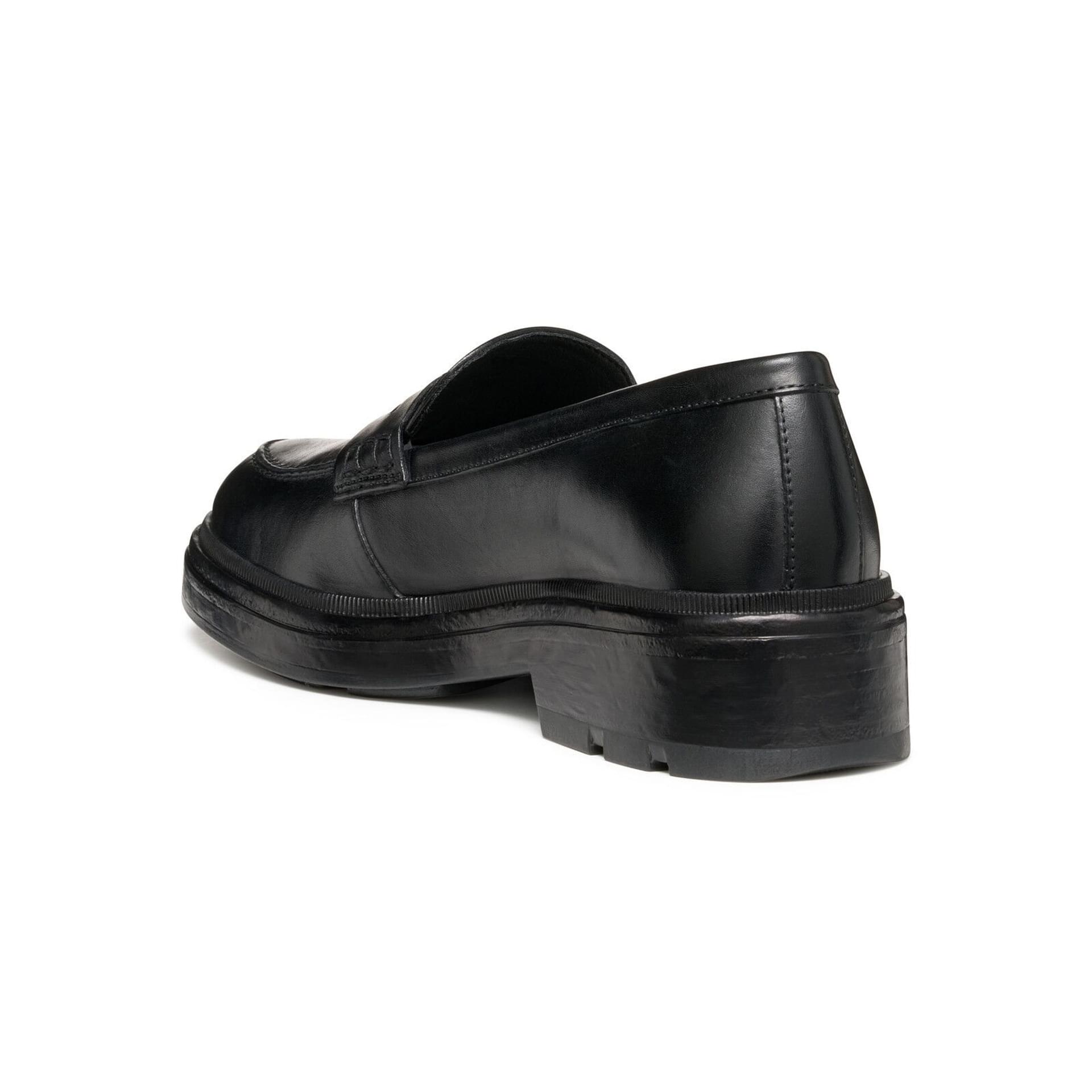 Geox Swelen Moccassins D565GF_00043 in Black