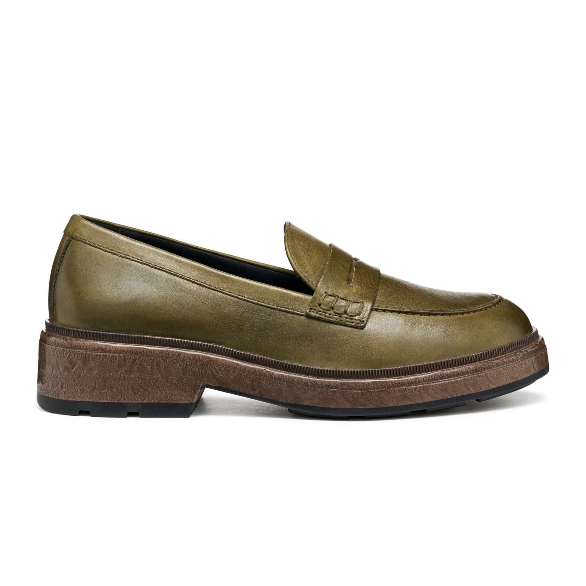 Geox Swelen Moccassins D565GF_00046 in Musk