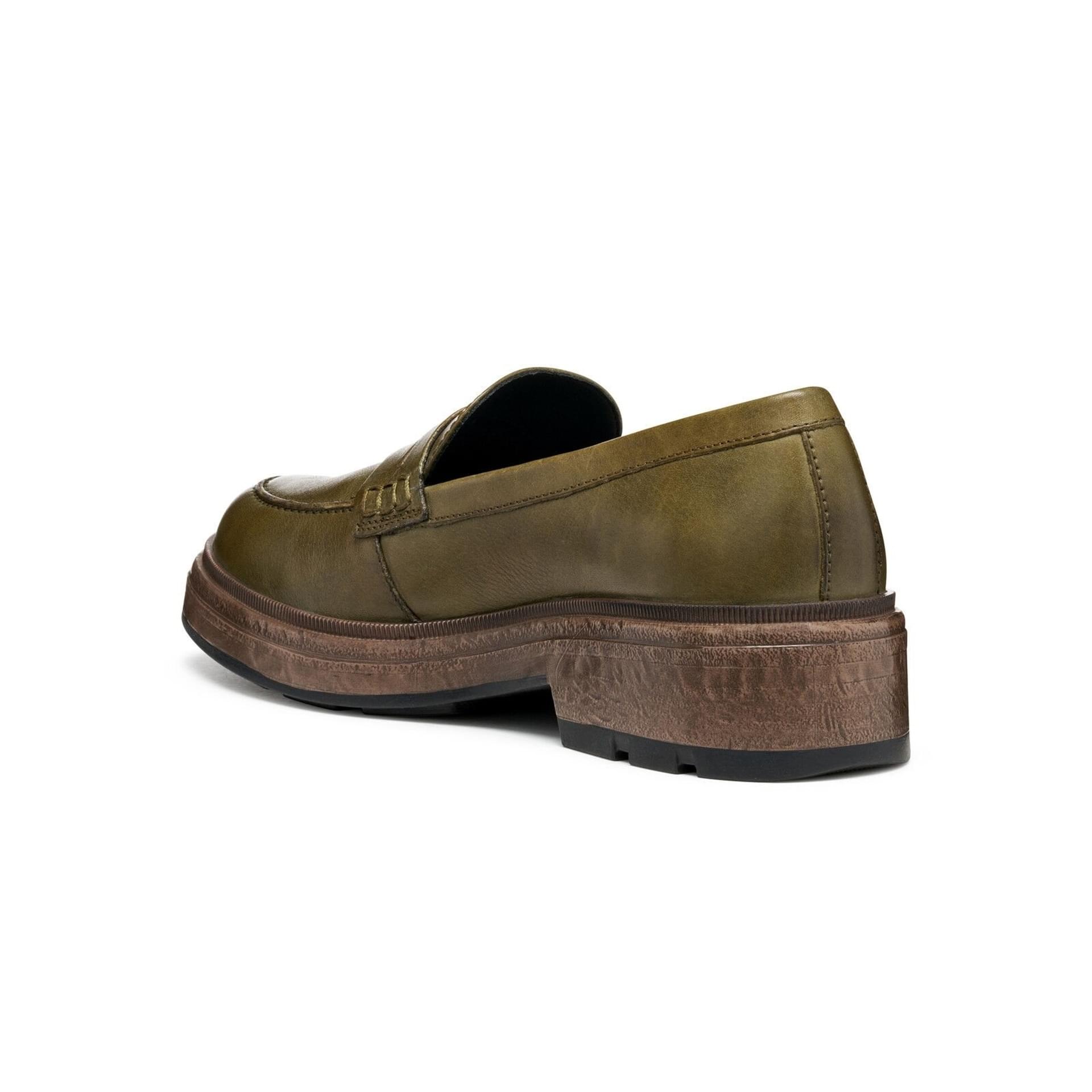 Geox Swelen Moccassins D565GF_00046 in Musk