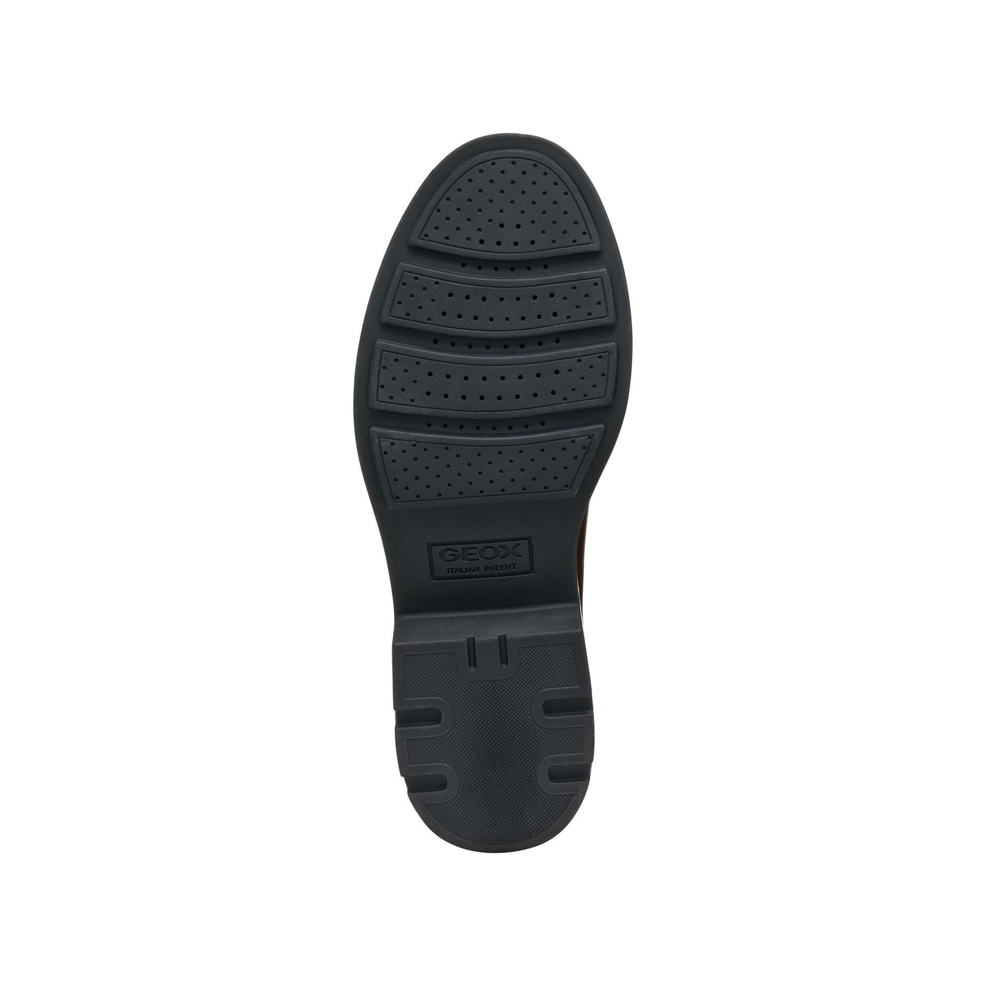 Geox Swelen Moccassins D565GF_00046 in Dark Brown