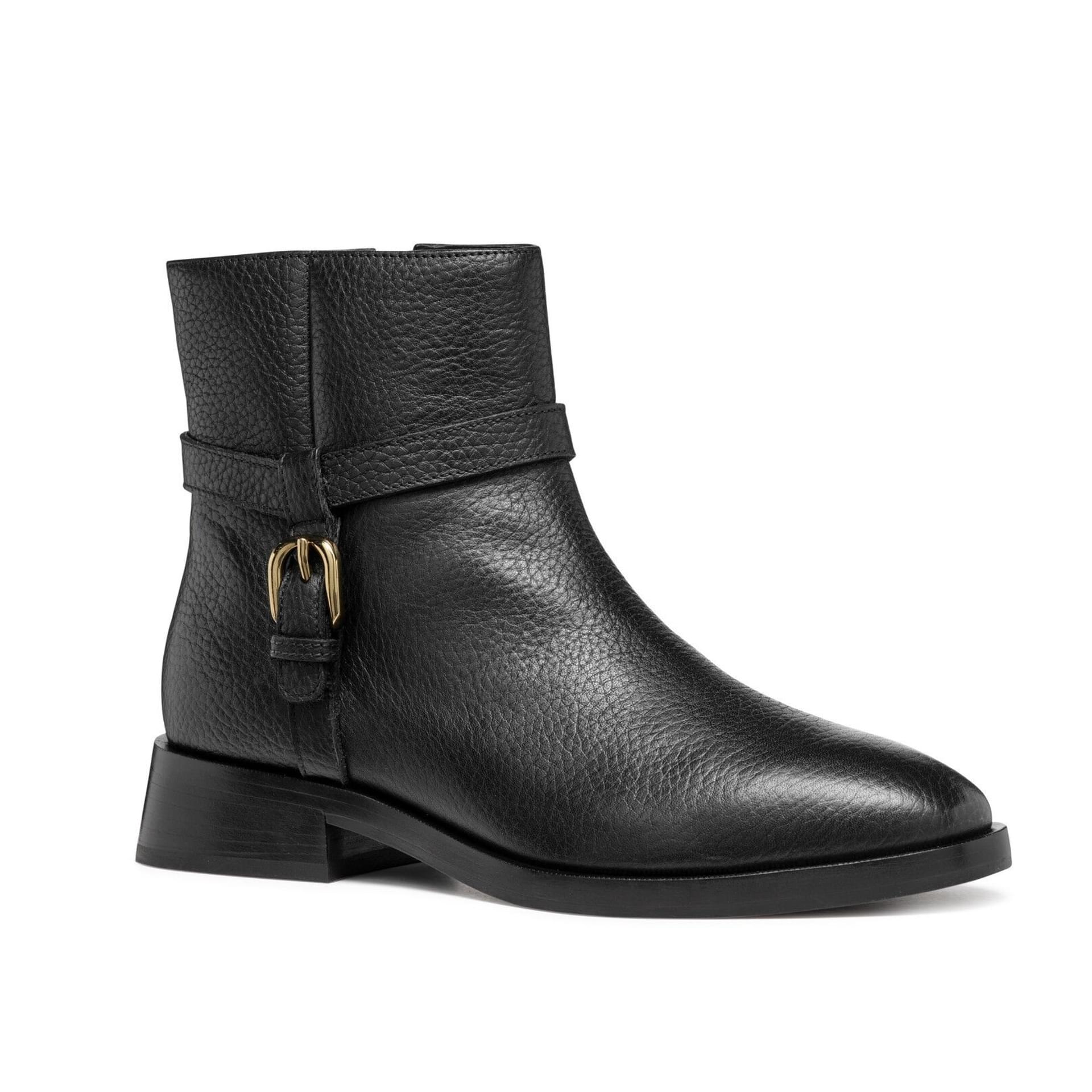 Geox Tormalina Ankle Boots D36VBD_00046 in Black