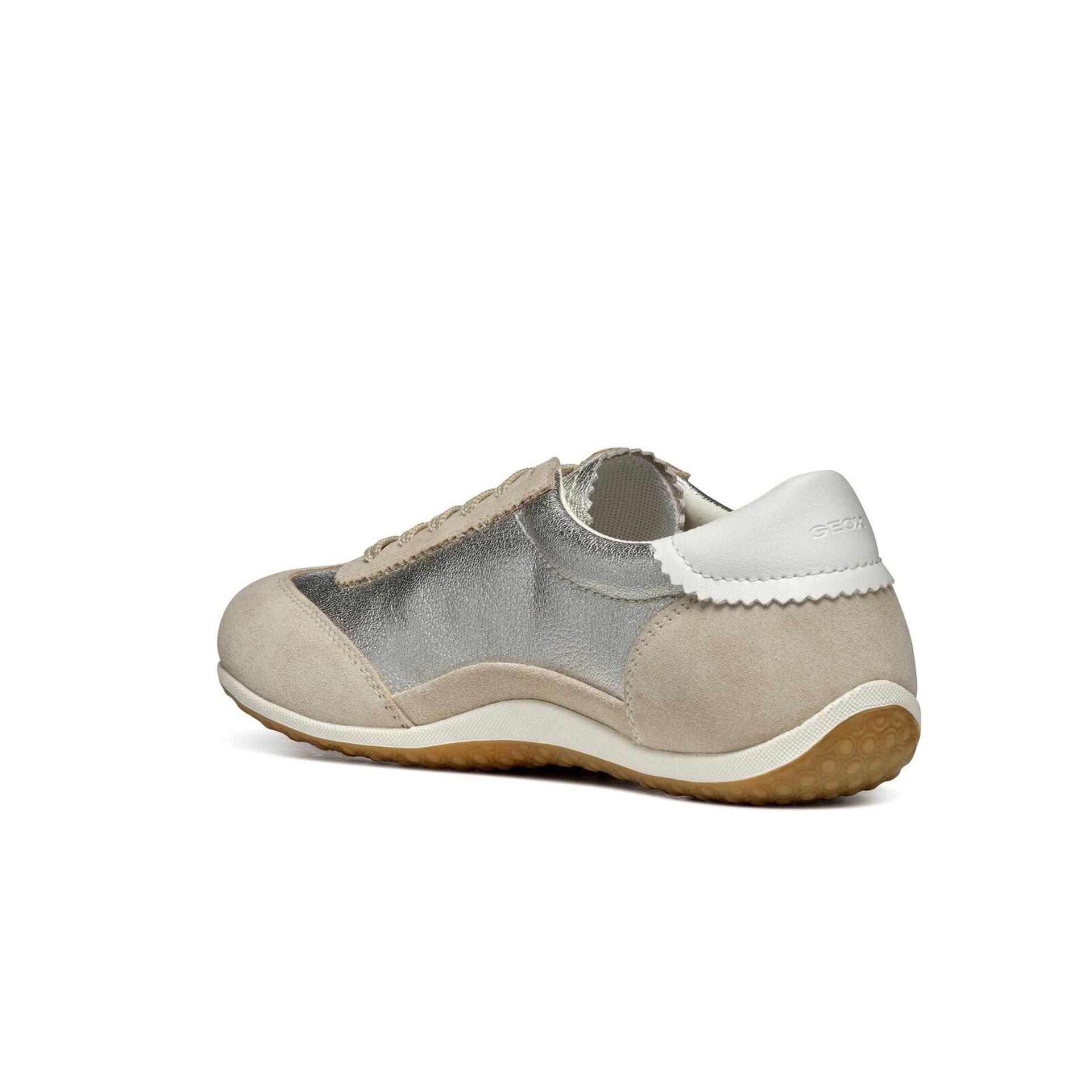 Geox Vega Sneakers D4509A_022BV in Light Taupe/Light Gold