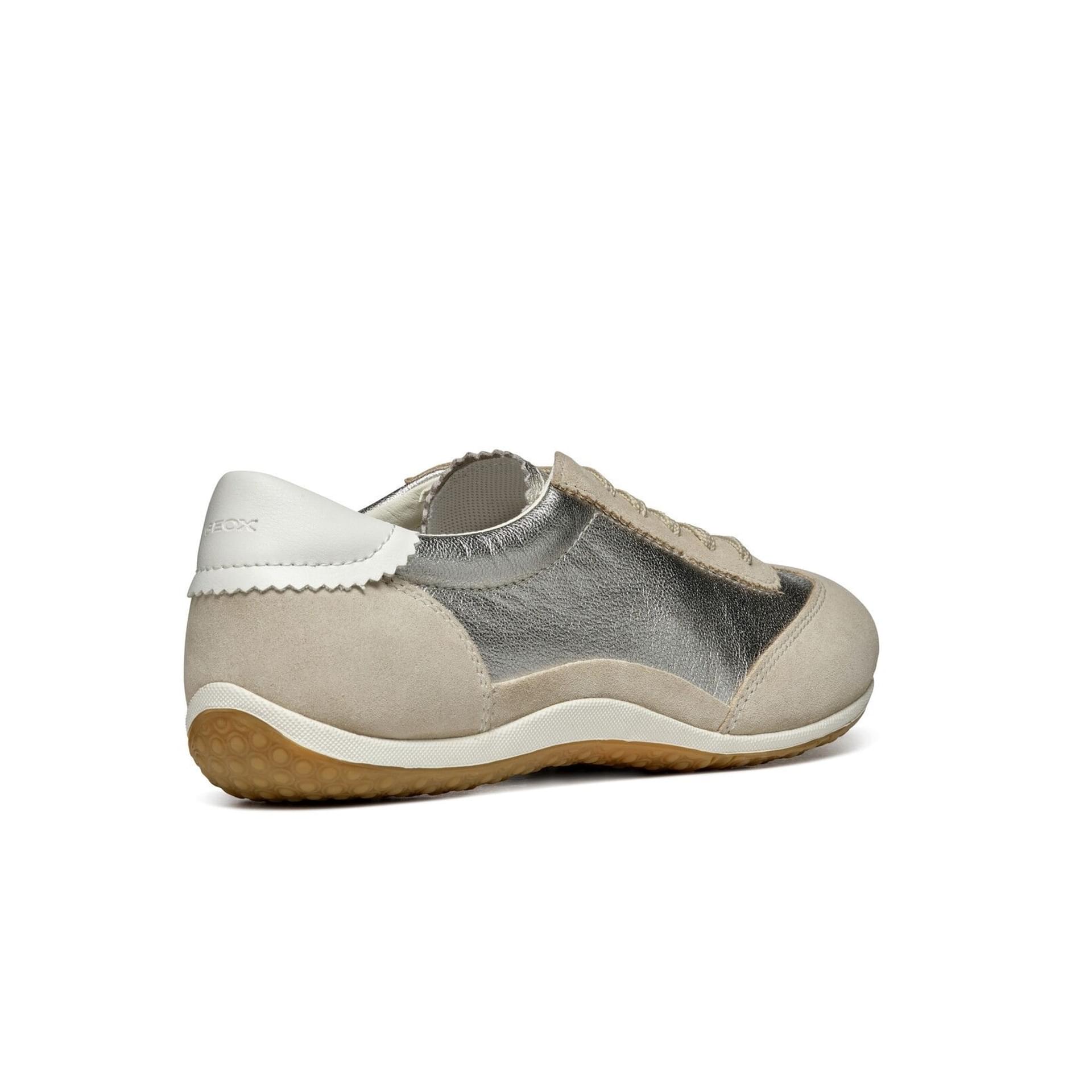 Geox Vega Sneakers D4509A_022BV in Light Taupe/Light Gold