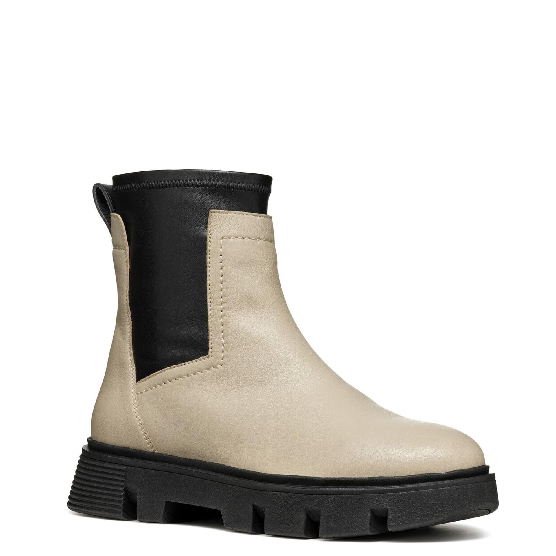 Geox Vilde  D26UAI_0LMKB in Light Taupe/Black
