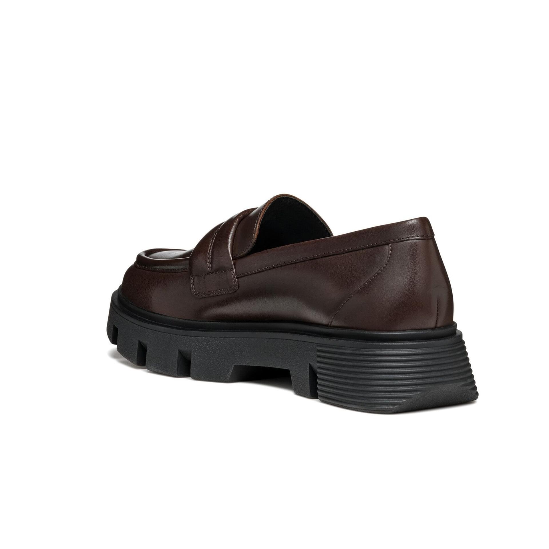 Geox Vilde Moccassins D46UAC_00043 in Dark Coffee