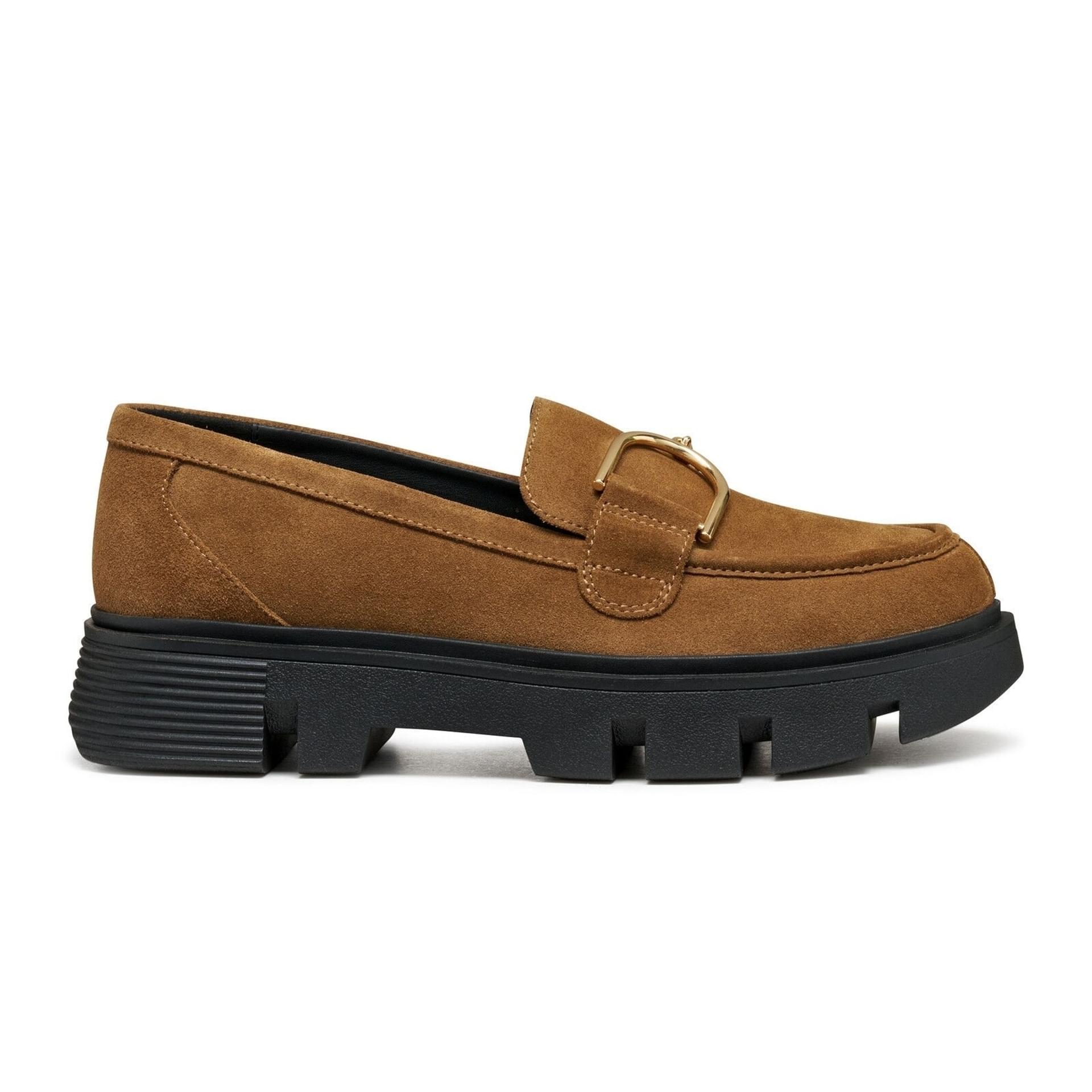 Geox Vilde Moccassins D46UAH_00022 in Mud