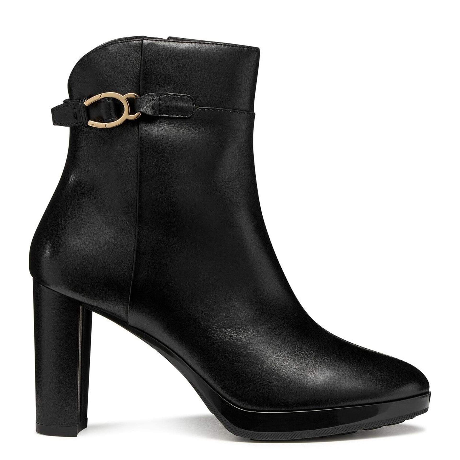 Geox Walk Pleasure 85 Ankle Boots D56TFA_00043 in Black