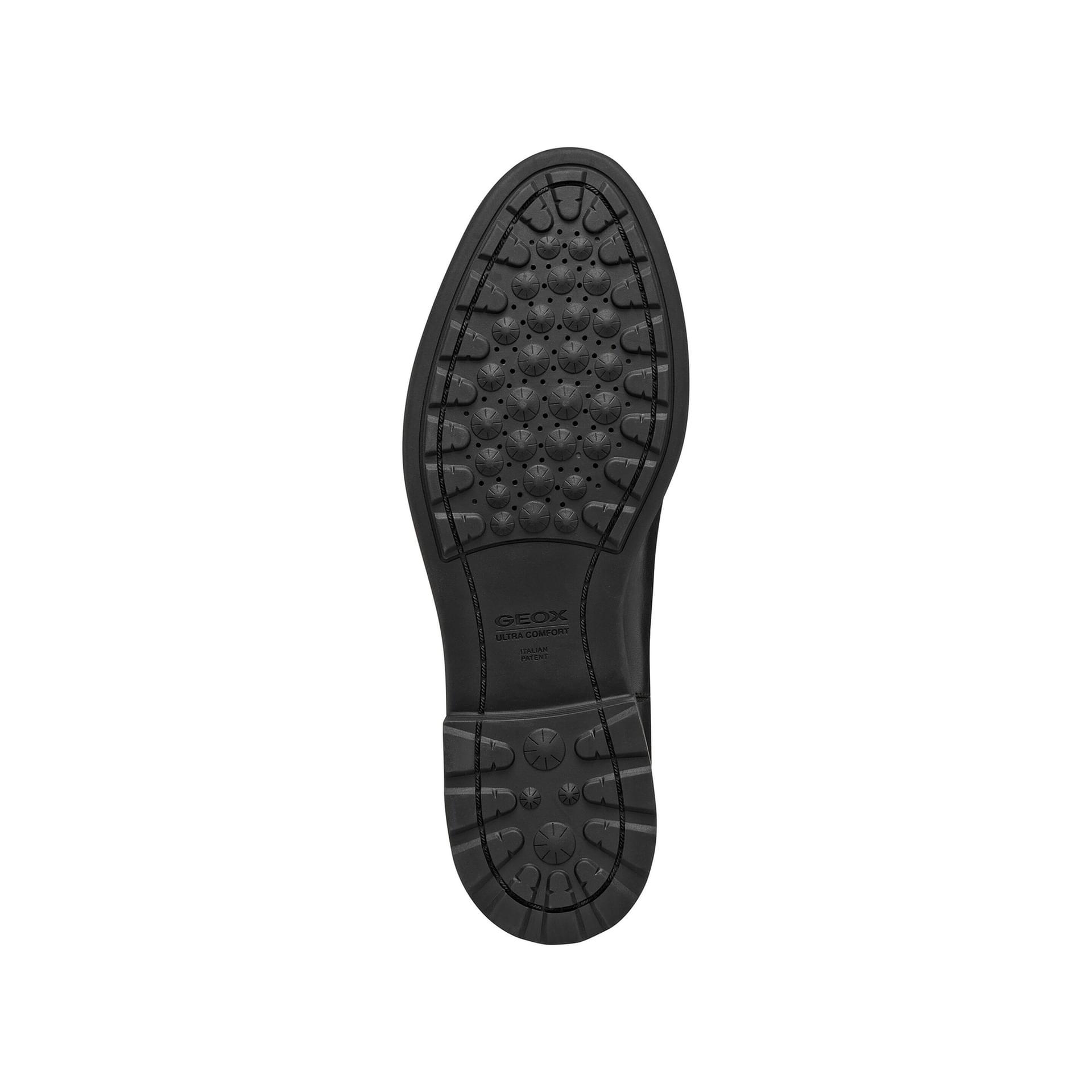 Geox Walk Pleasure B Bottines cuir in Black, semelle (SKU D66CJC_00043--C9999)