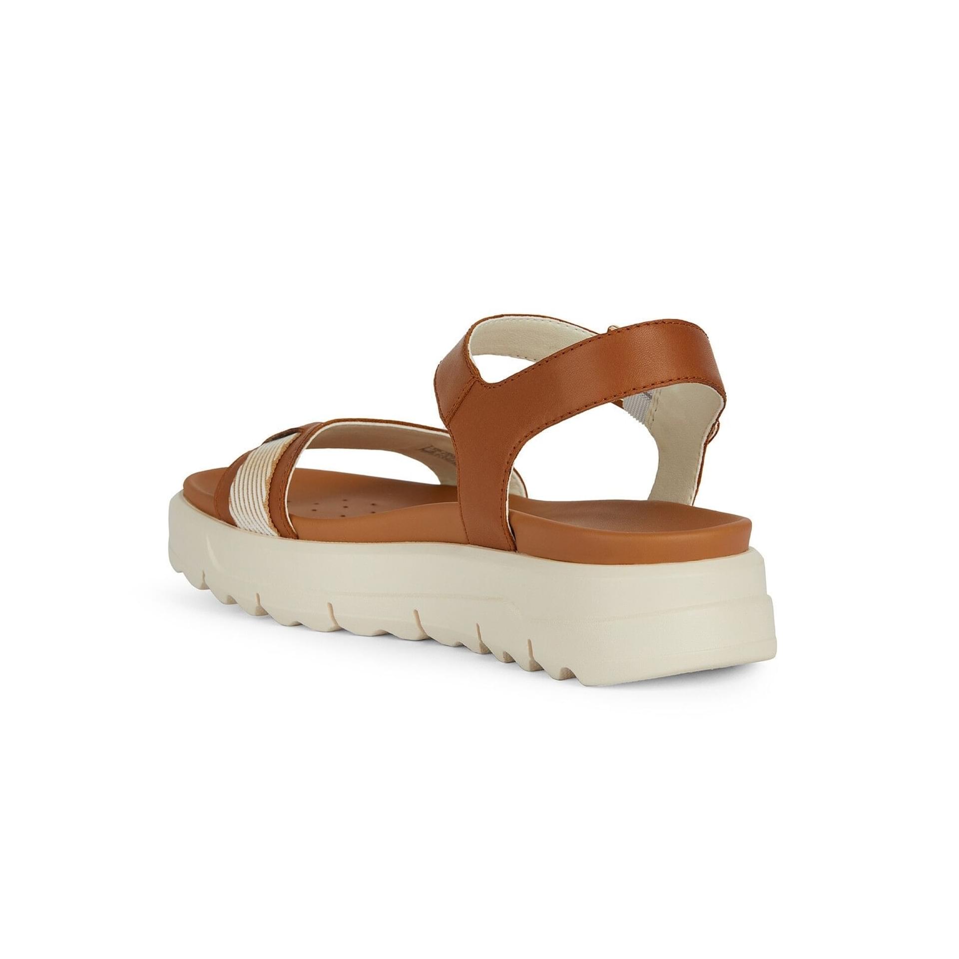 Geox Xand 2.1s Sandalen D45SZC_04311 in Ochre/White