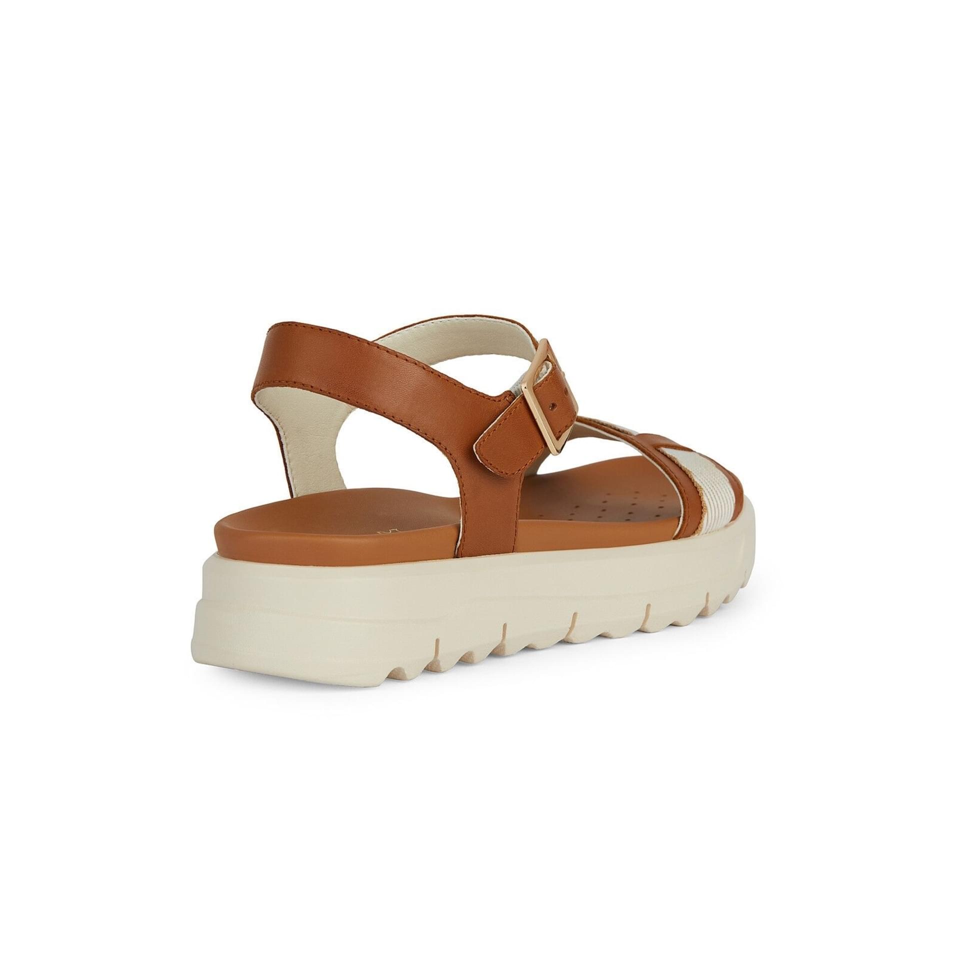 Geox Xand 2.1s Sandalen D45SZC_04311 in Ochre/White