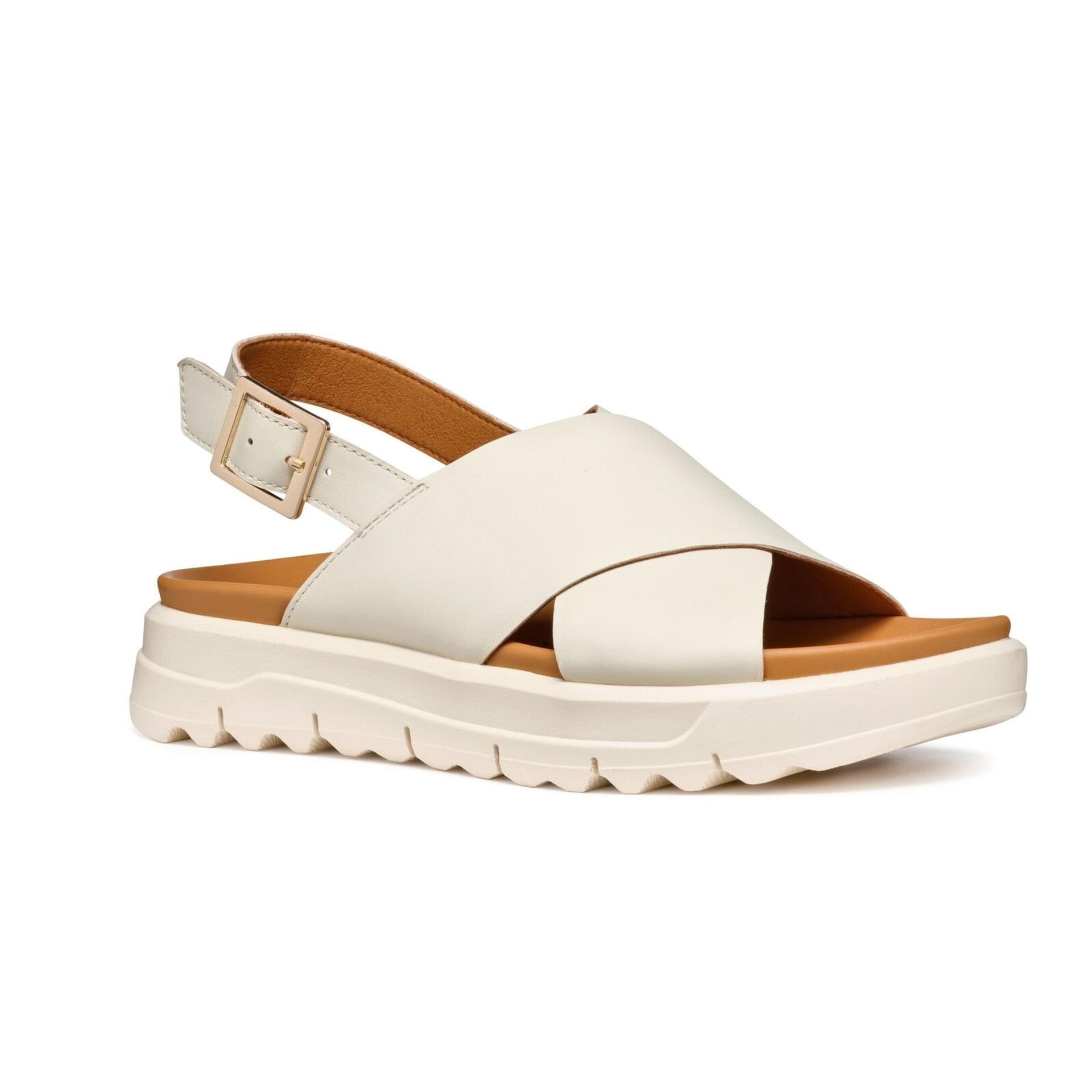 Geox Xand 2.1s Sandalen D45SZE_00085 in Off White