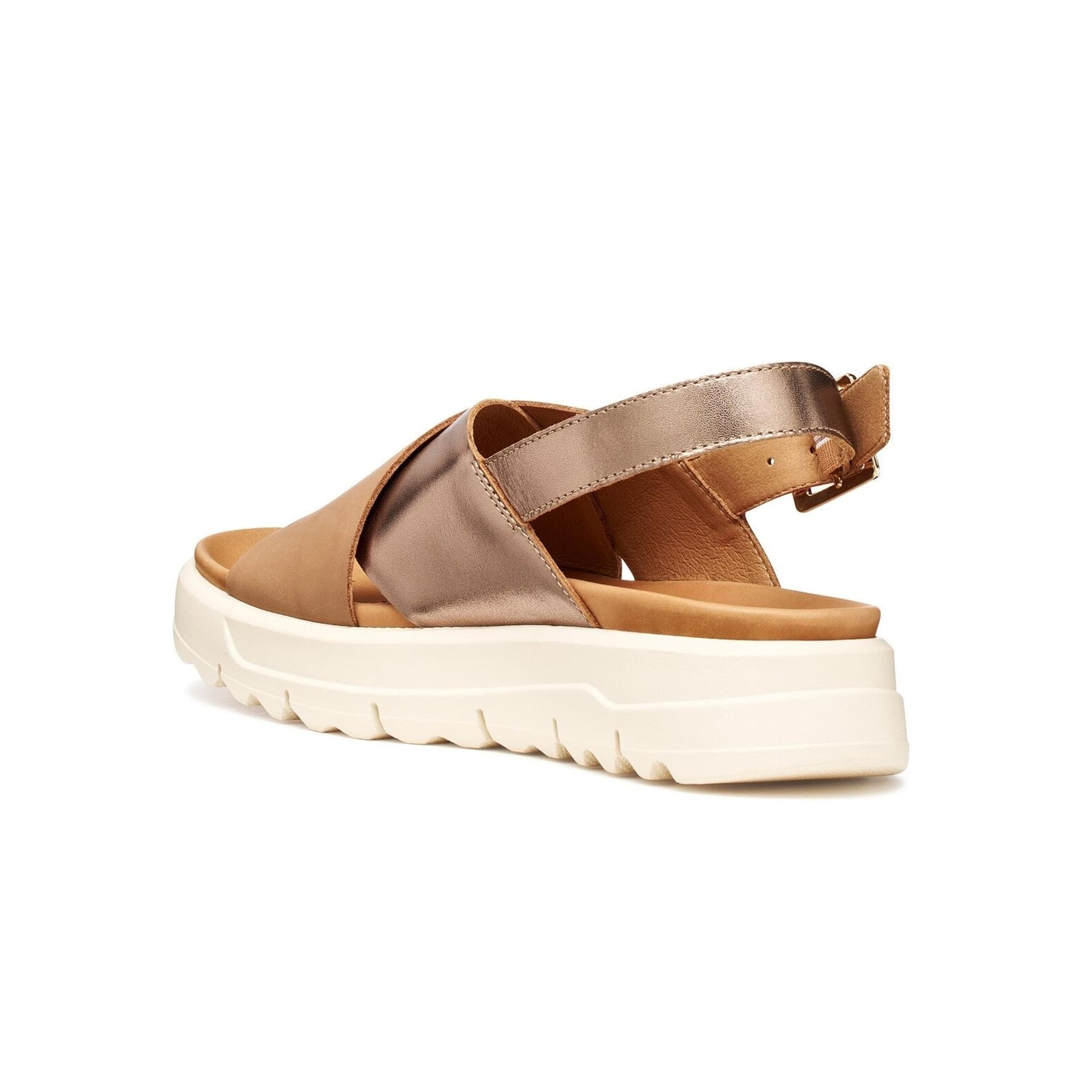 Geox Xand 2.1s Sandalen D45SZE_043CF in Beige/Dark Beige