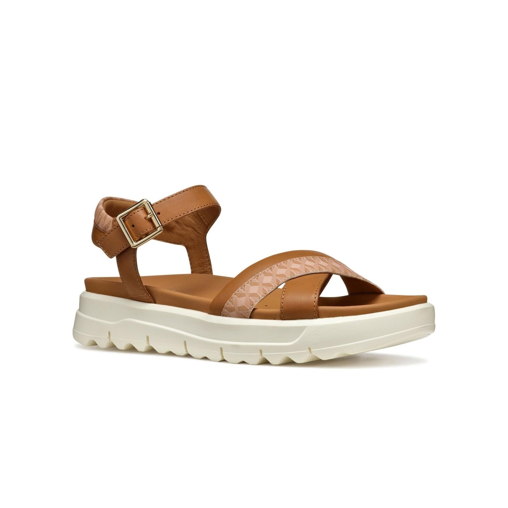 Geox Xand 2.1s Sandalen D55SZB_04304 in Camel/Rose