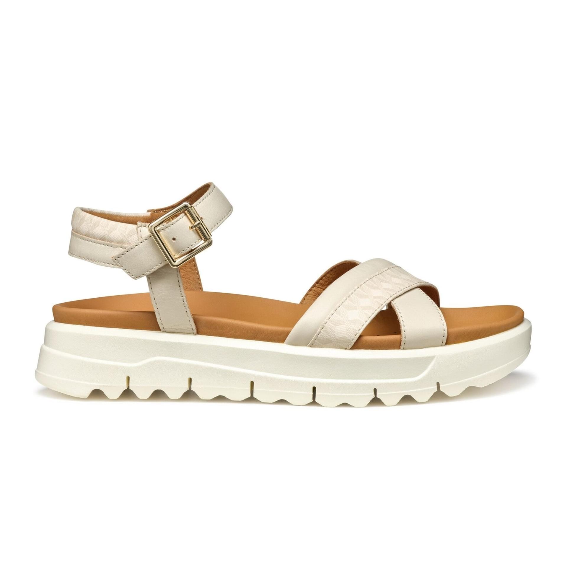 Geox Xand 2.1s Sandals D55SZB_08504 in Papyrus