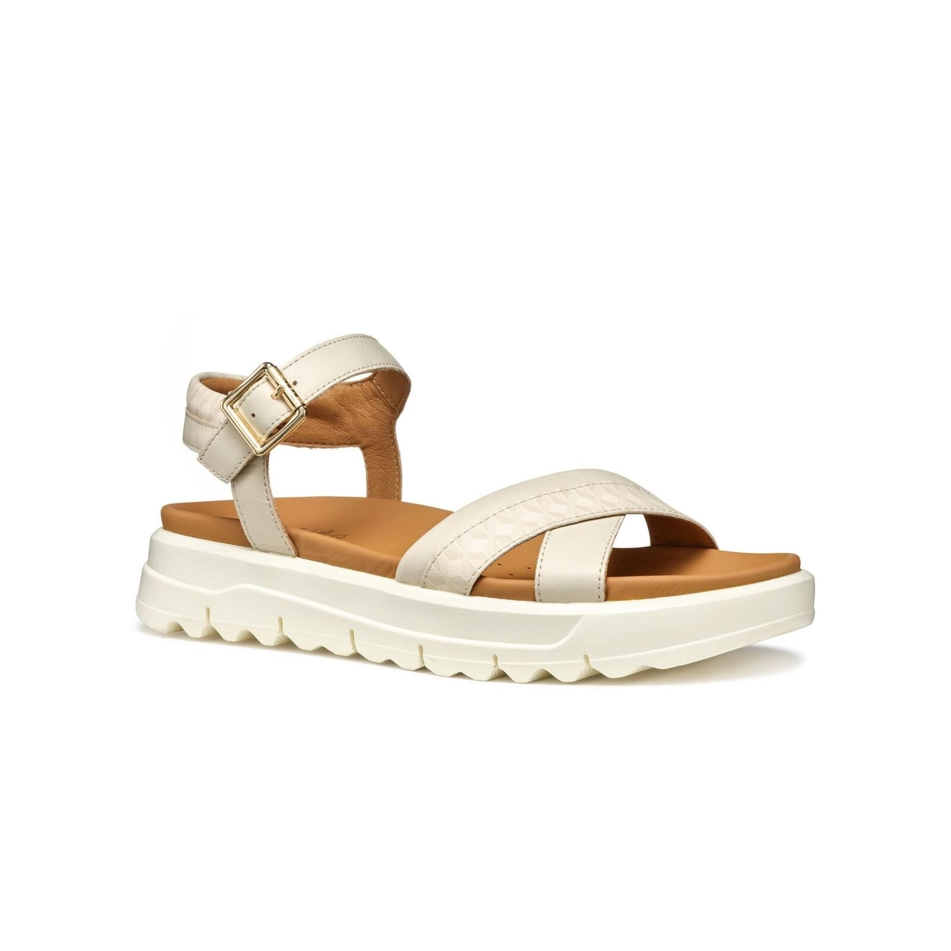 Geox Xand 2.1s Sandals D55SZB_08504 in Papyrus