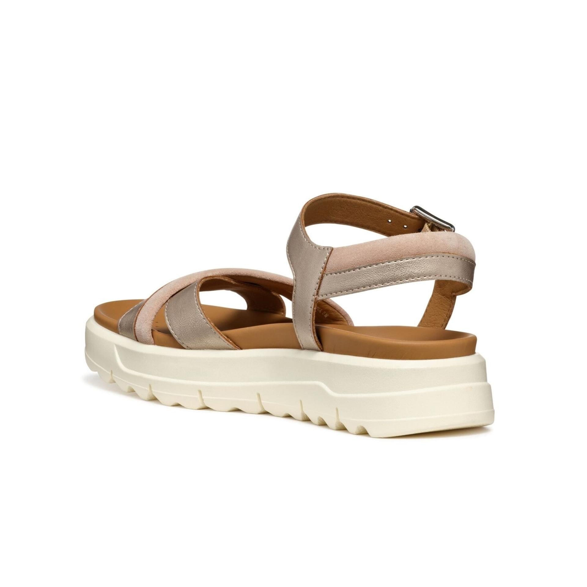 Geox Xand 2.1s Sandals D55SZB_0AJ22 in Champagne/Rose