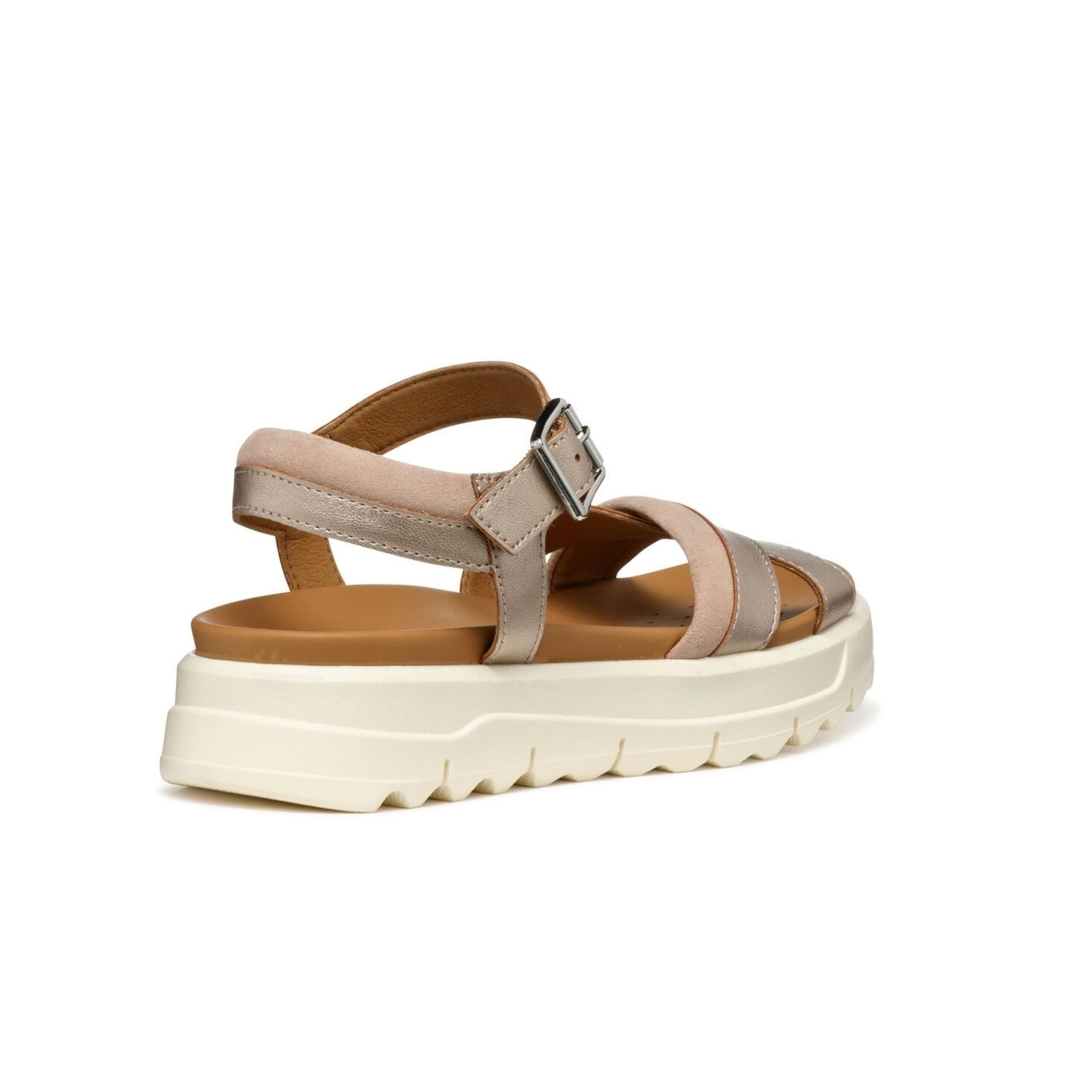 Geox Xand 2.1s Sandals D55SZB_0AJ22 in Champagne/Rose