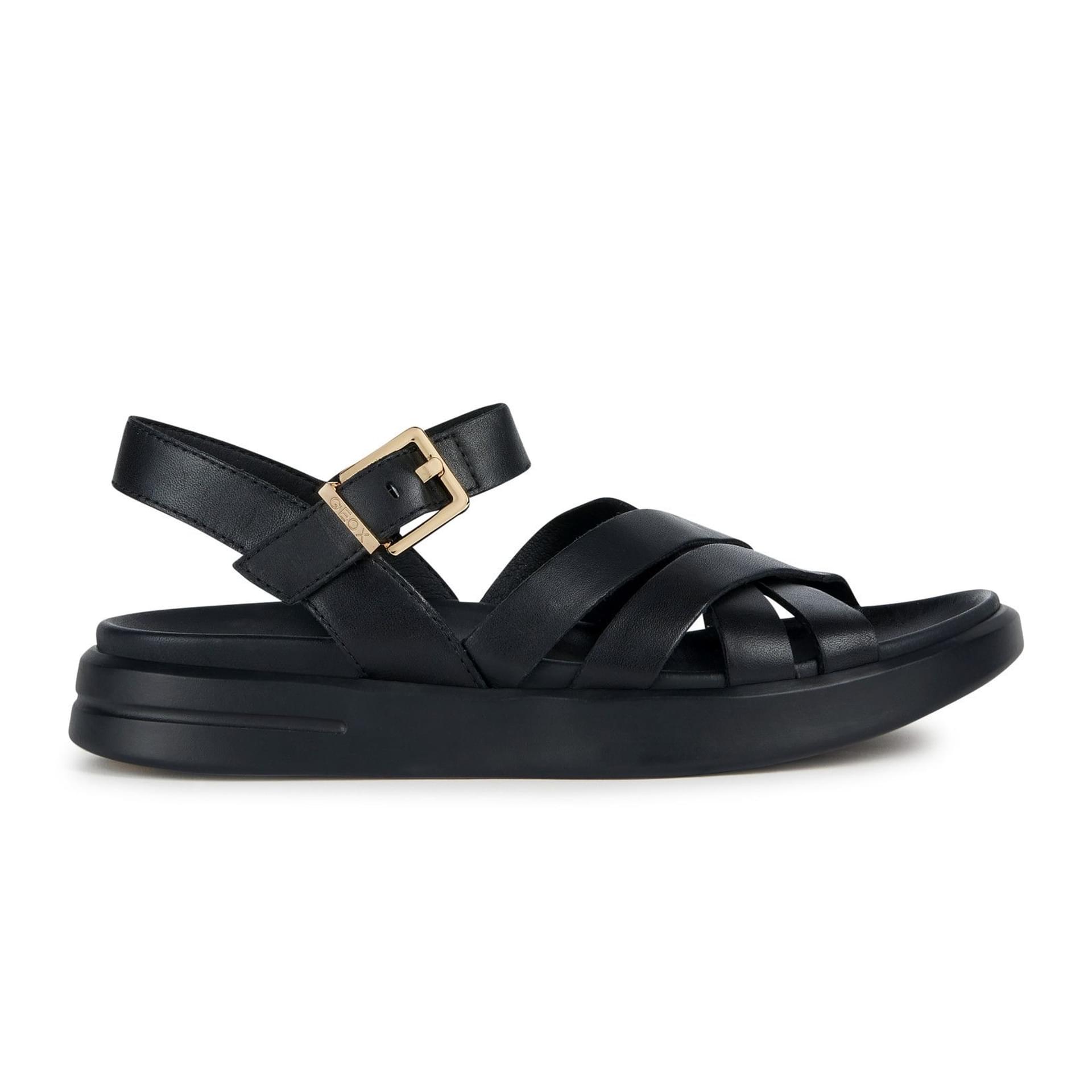 Geox Xand 2s Sandals D35PAB_00043 in Black