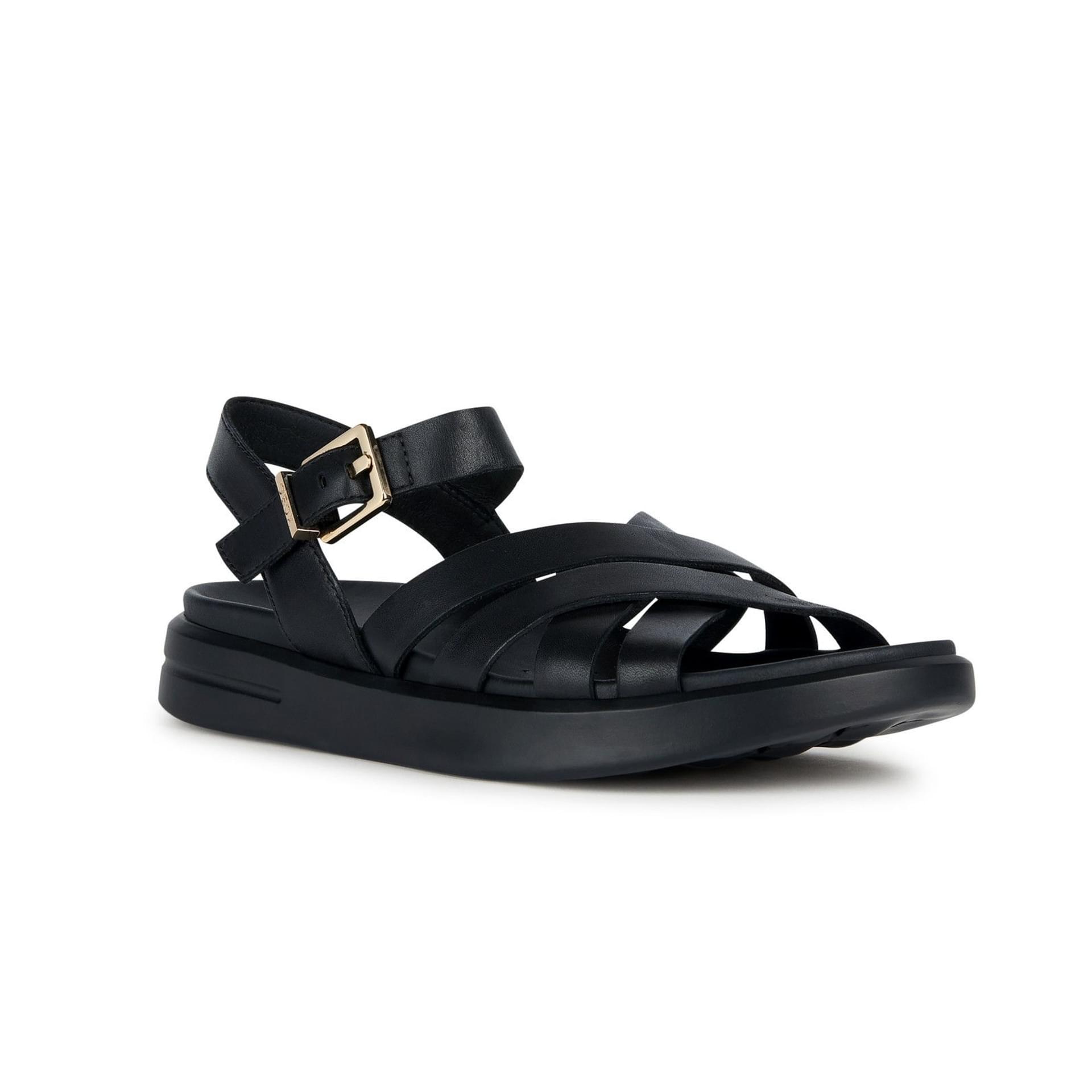 Geox Xand 2s Sandals D35PAB_00043 in Black