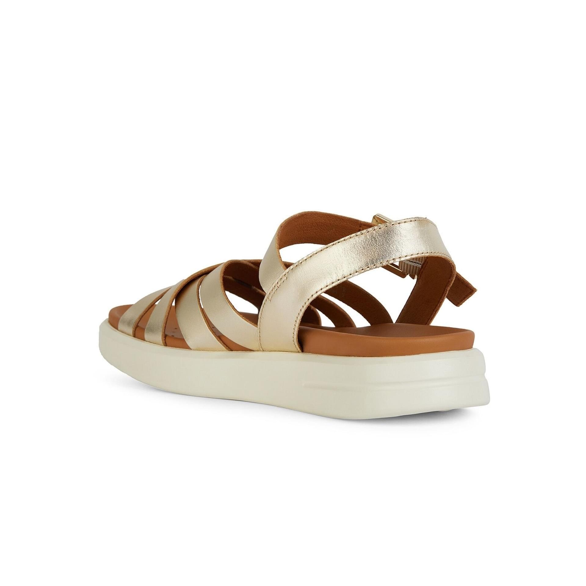 Geox Xand 2s Sandals D35PAB_000CF in Light Gold