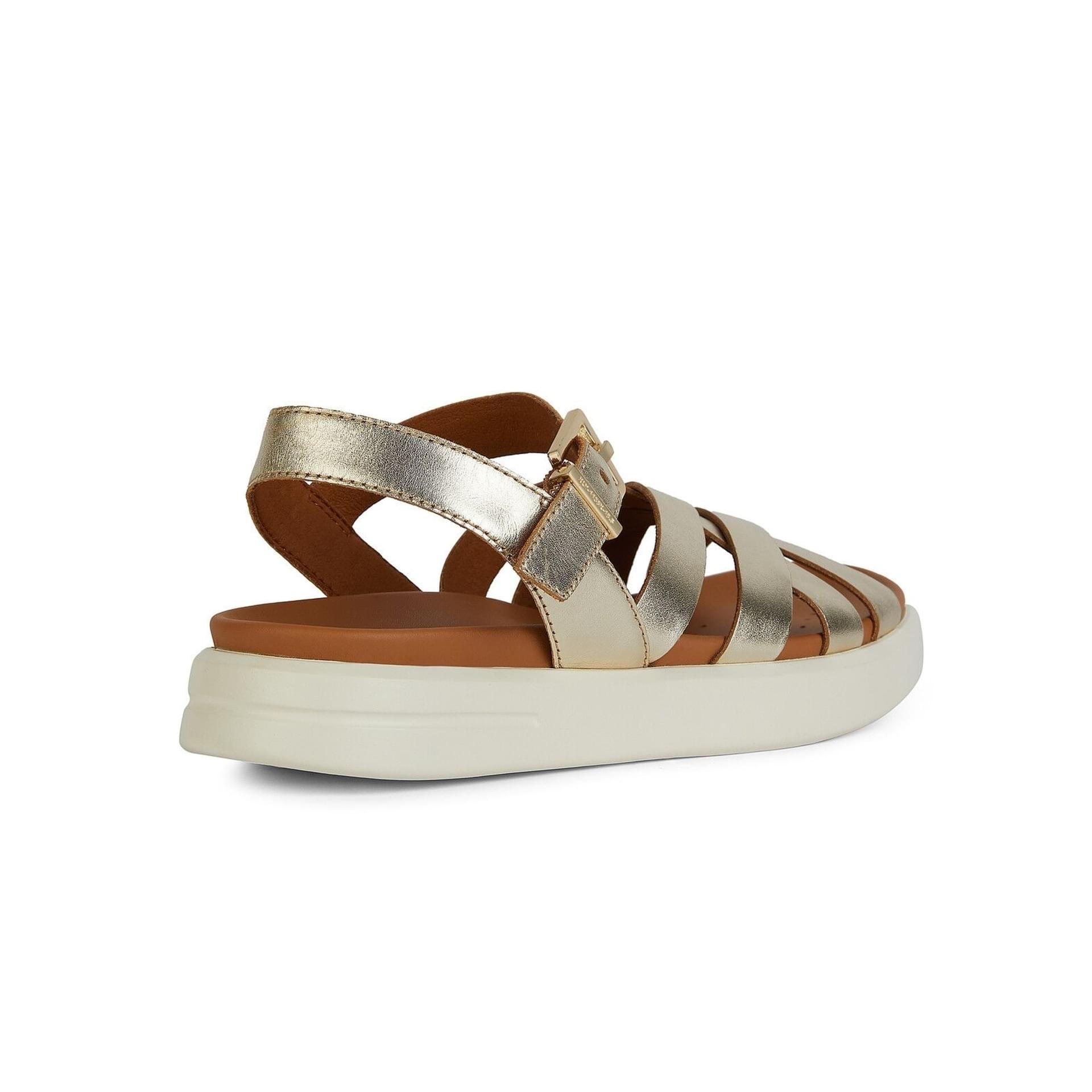 Geox Xand 2s Sandals D35PAB_000CF in Light Gold