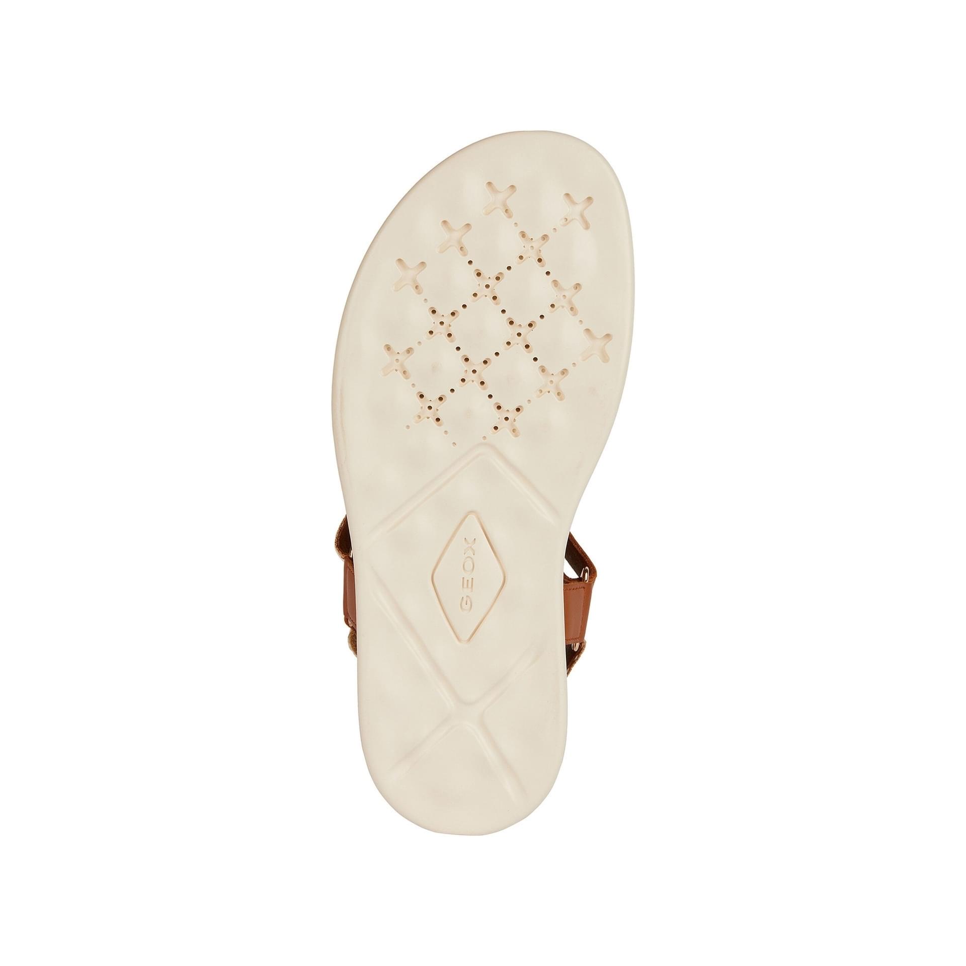 Geox Xand 2s Sandalen D45PAC_04311 in Ochre/White