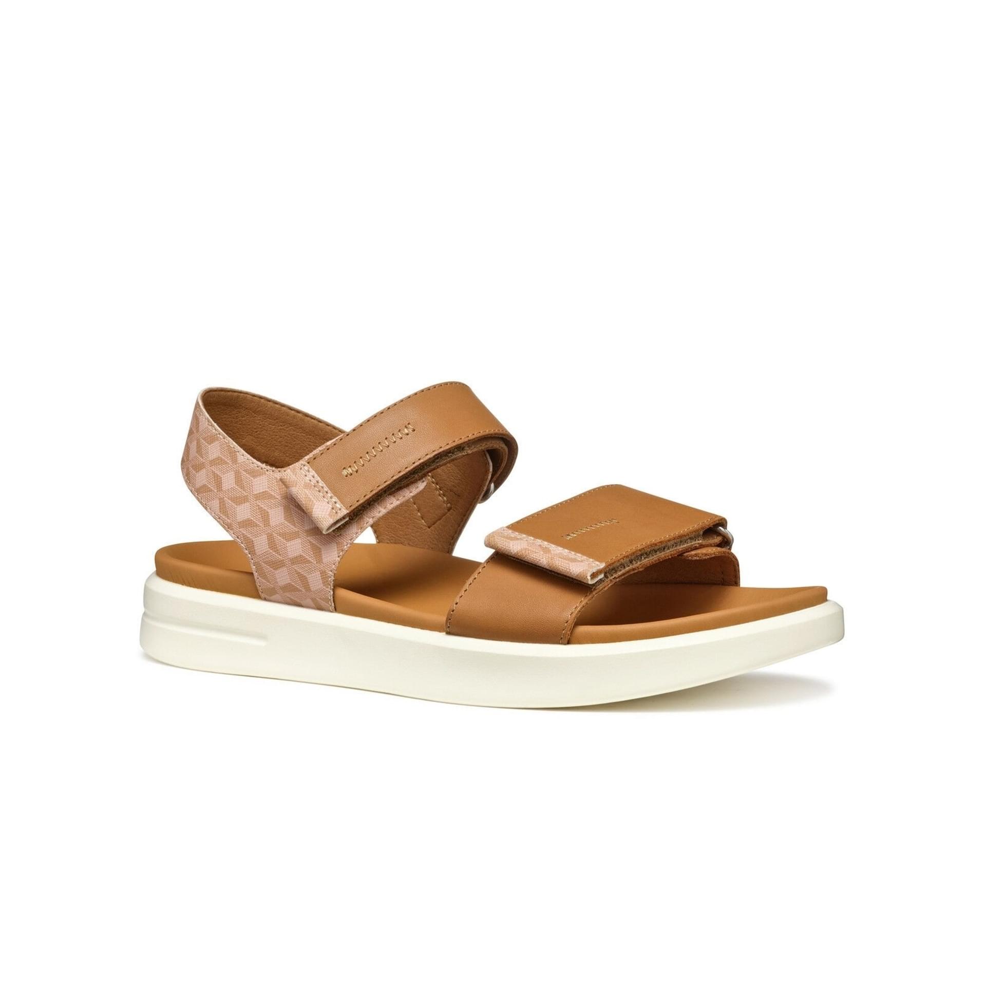 Geox Xand 2s Sandals D45PAE_04354 in Camel/Rose