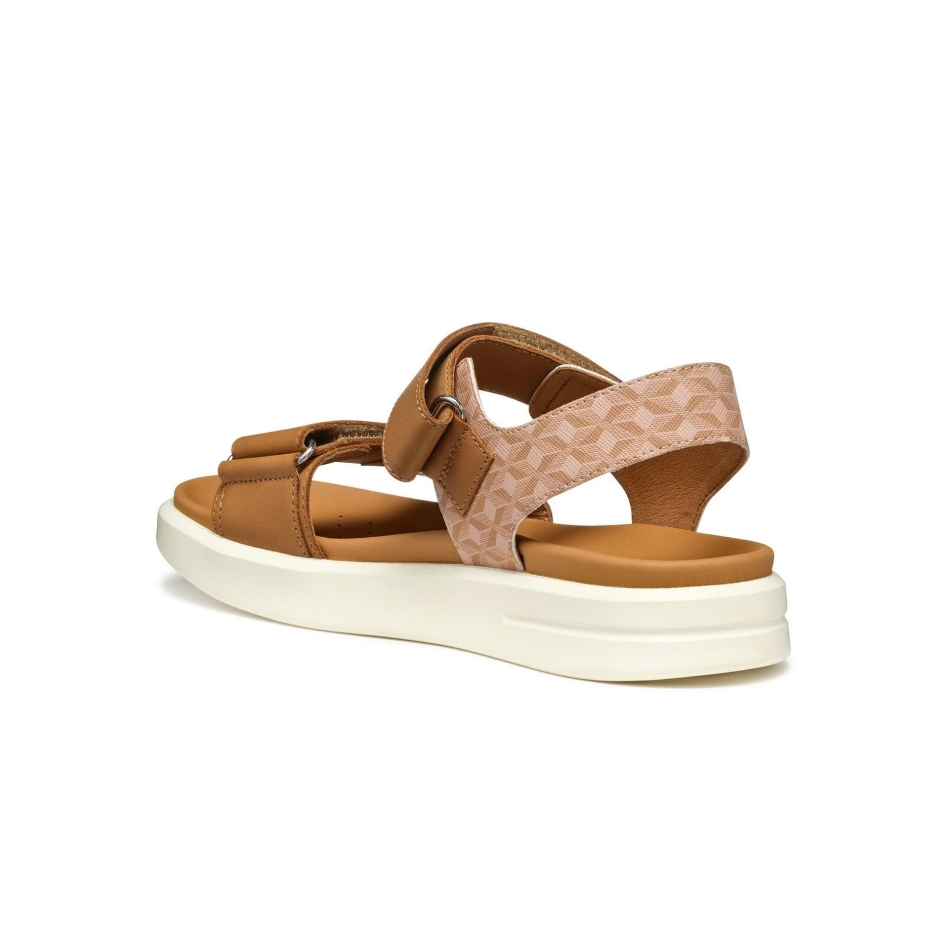 Geox Xand 2s Sandals D45PAE_04354 in Camel/Rose