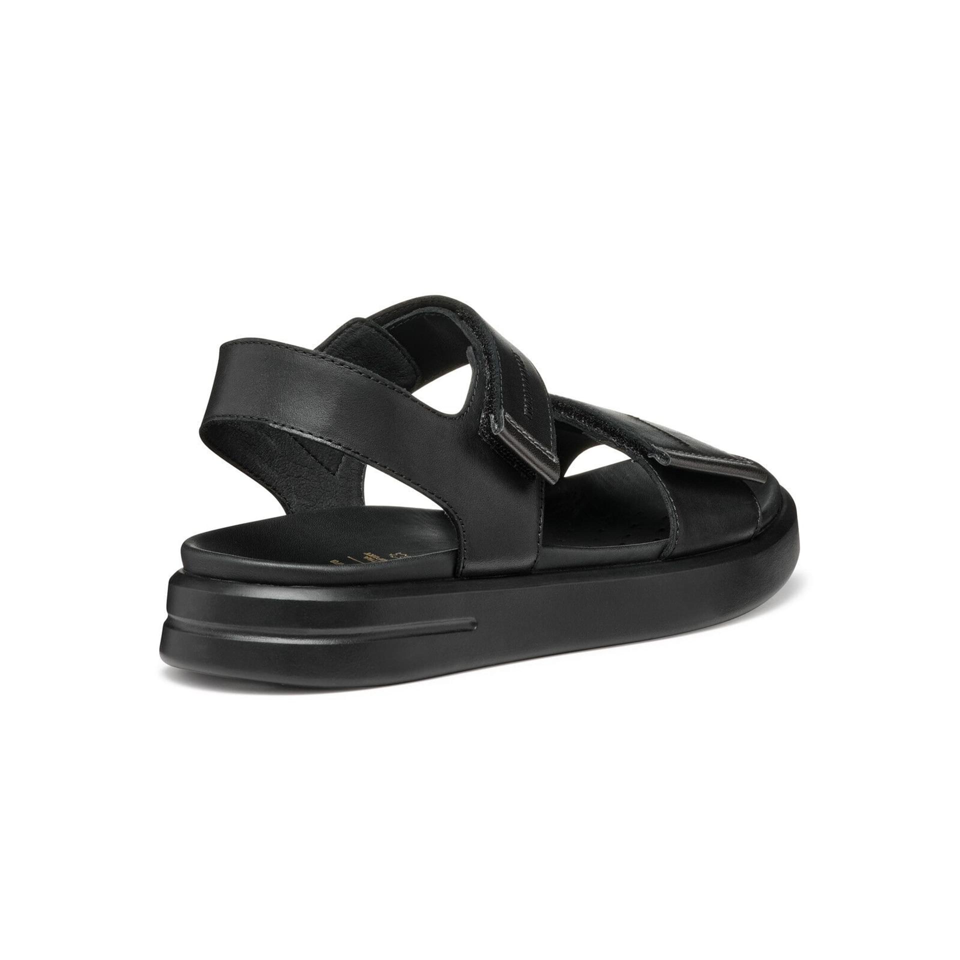 Geox Xand 2s Sandals D45PAE_043AJ in Black/Gun