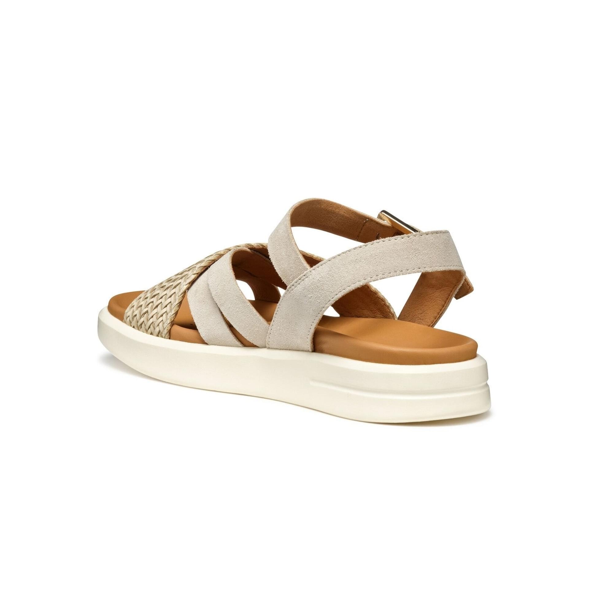 Geox Xand 2s Sandals D55PAB_00022 in Light Taupe