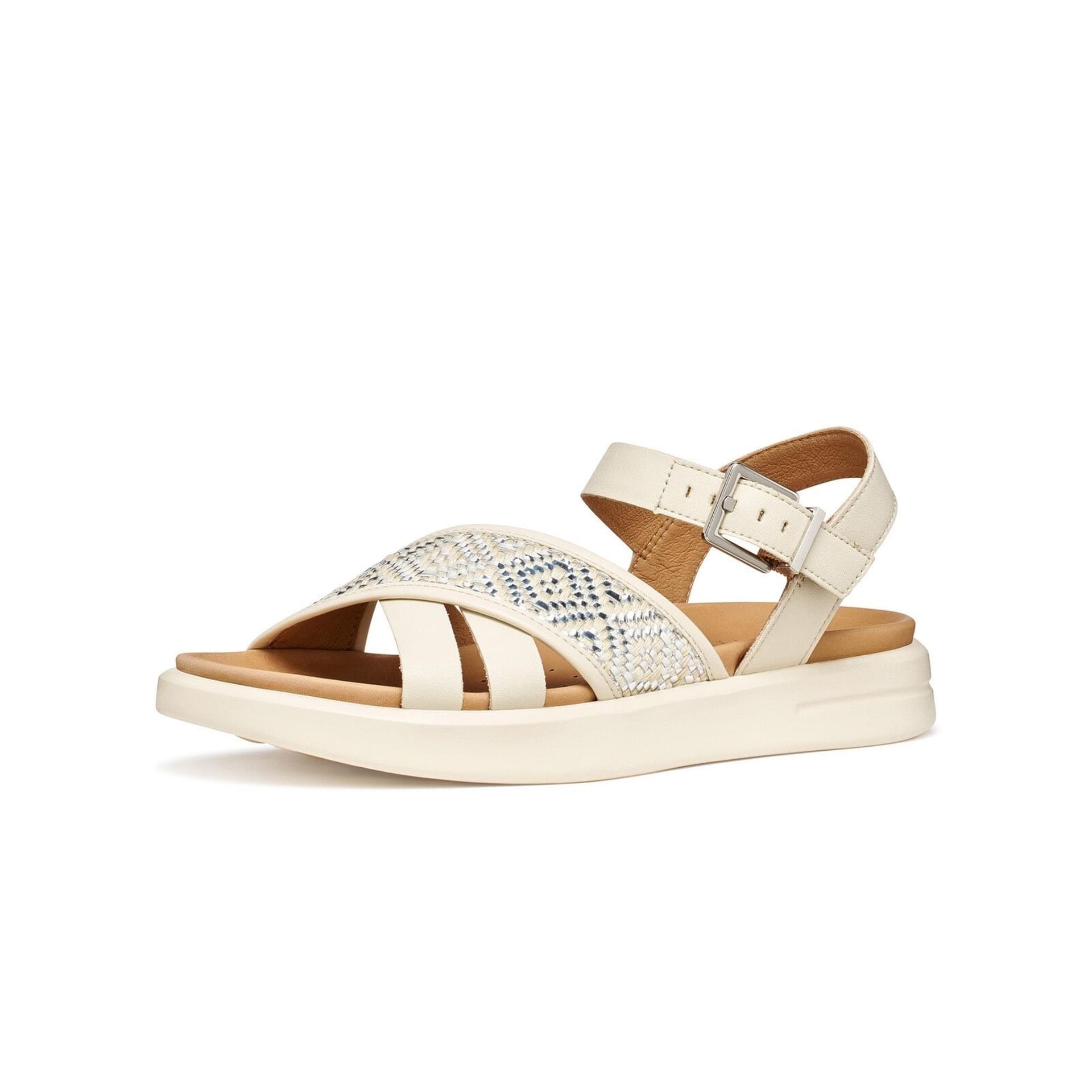 Geox Xand 2s Sandalen D65PAB_09B11 in Papyrus