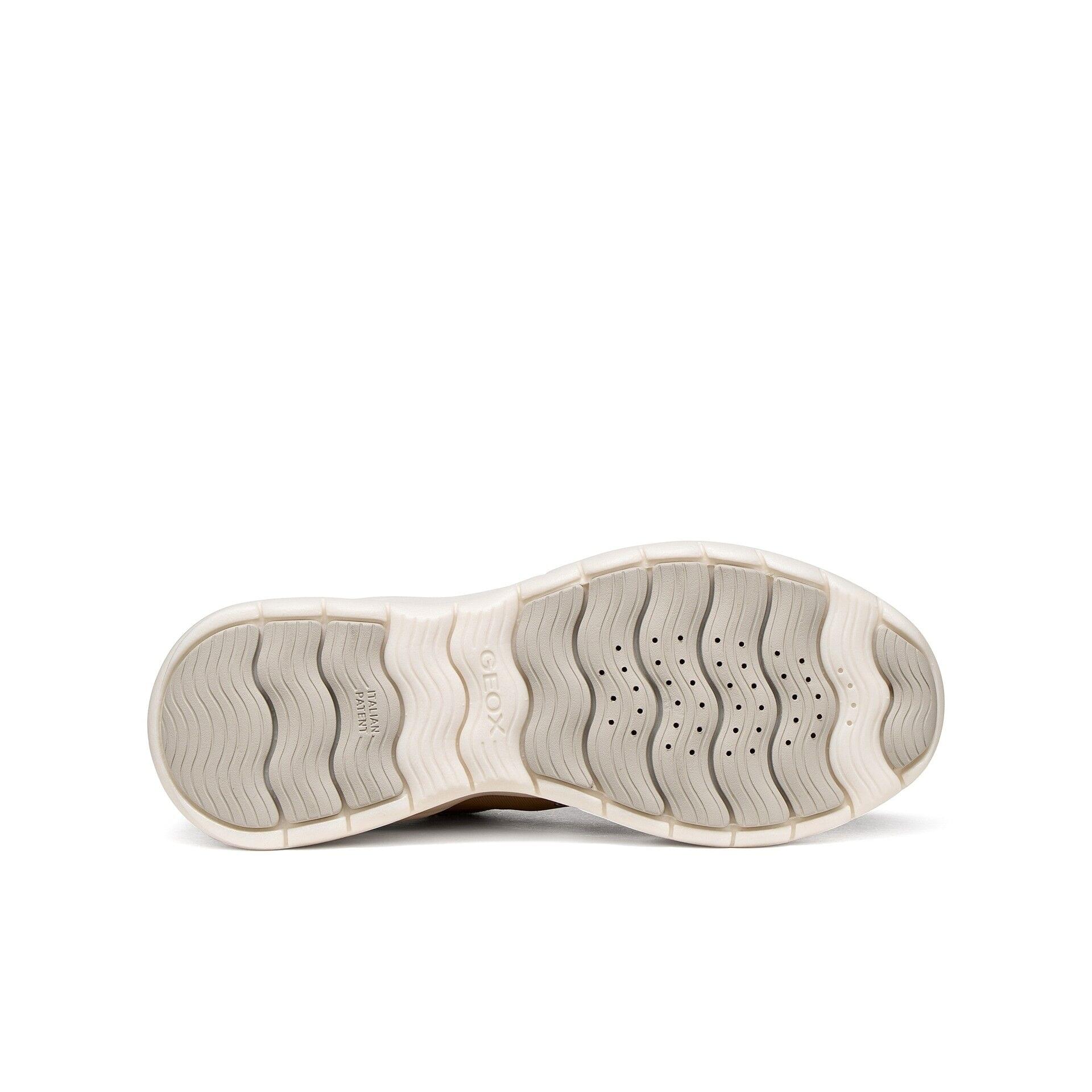 Geox Xtors Plus Sneakers mesh in Natural, sole (SKU D6809B_01122--C5018)