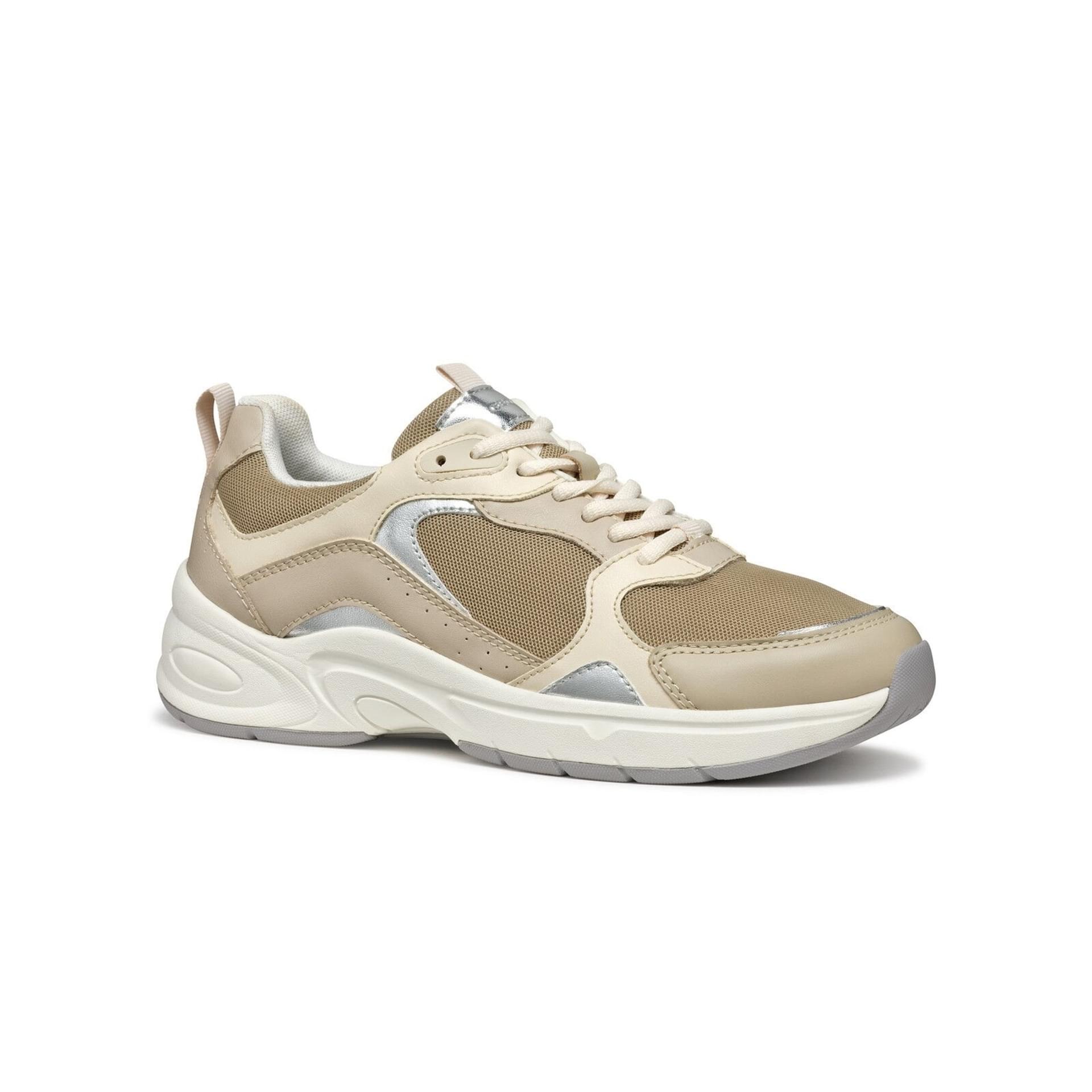 Geox Zarvia Sneakers D55YLA_01454 in Light Taupe/Papyrus