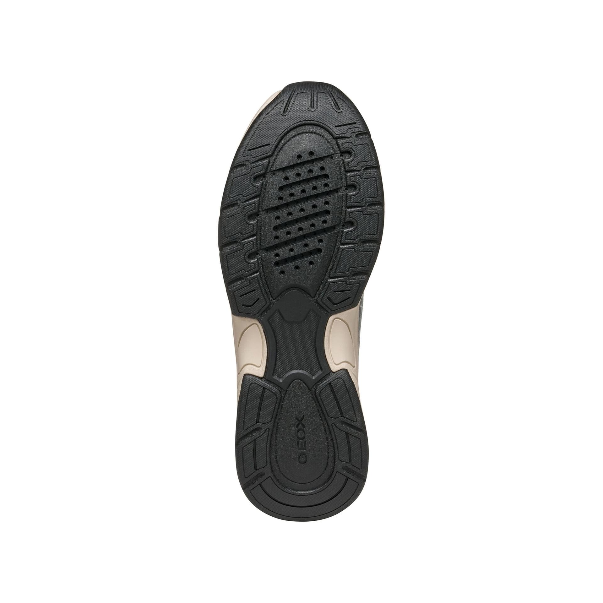 Geox Zarvia Sneakers D55YLA_014AJ in Papyrus/Silver