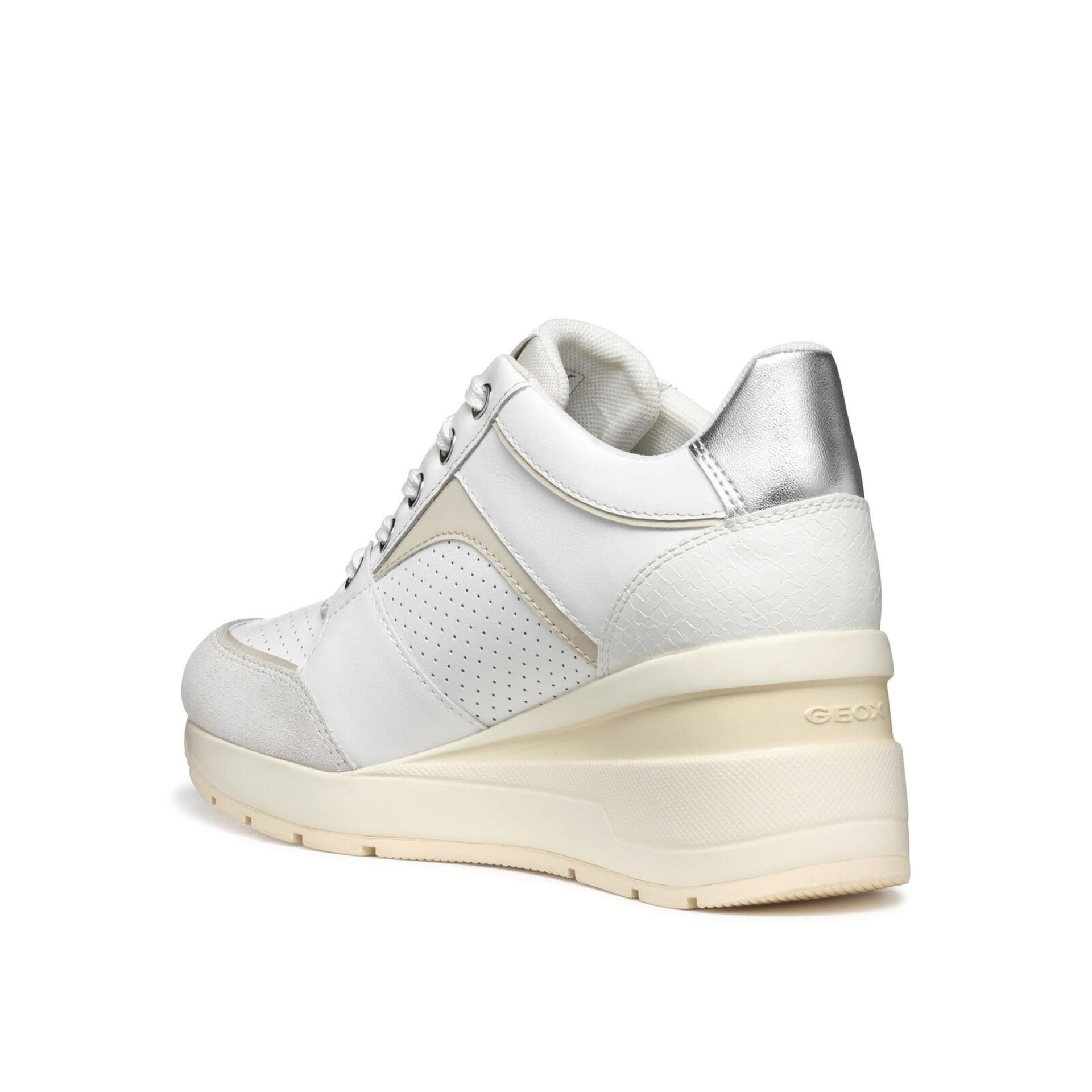 Geox Zosma Sneakers D558LA_08522 in White/Off White