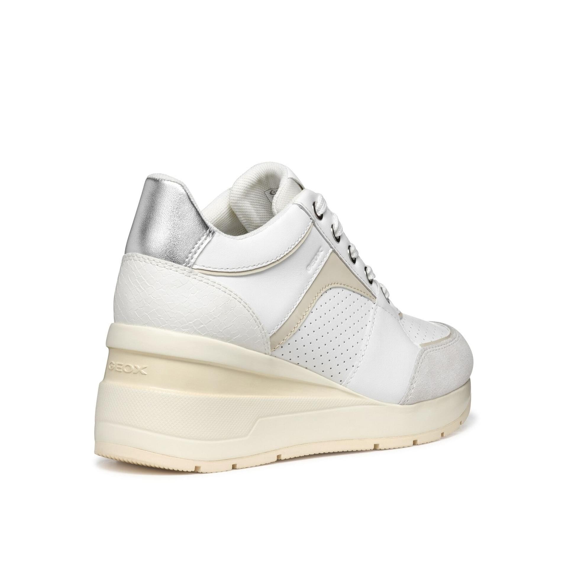 Geox Zosma Sneakers D558LA_08522 in White/Off White