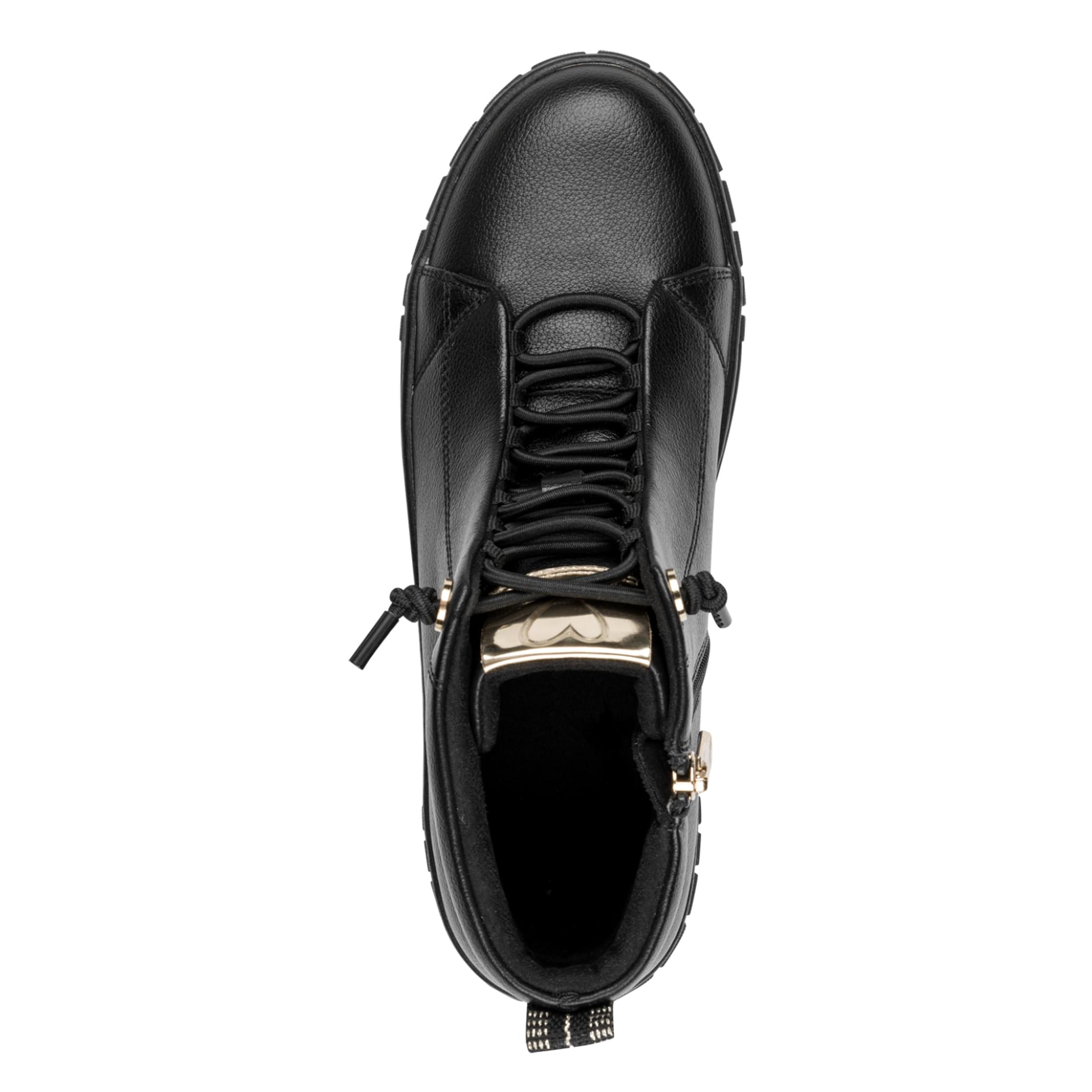 Marco Tozzi Ago Sneakers in Black, vue de dessus (SKU 2-25291-43--001)